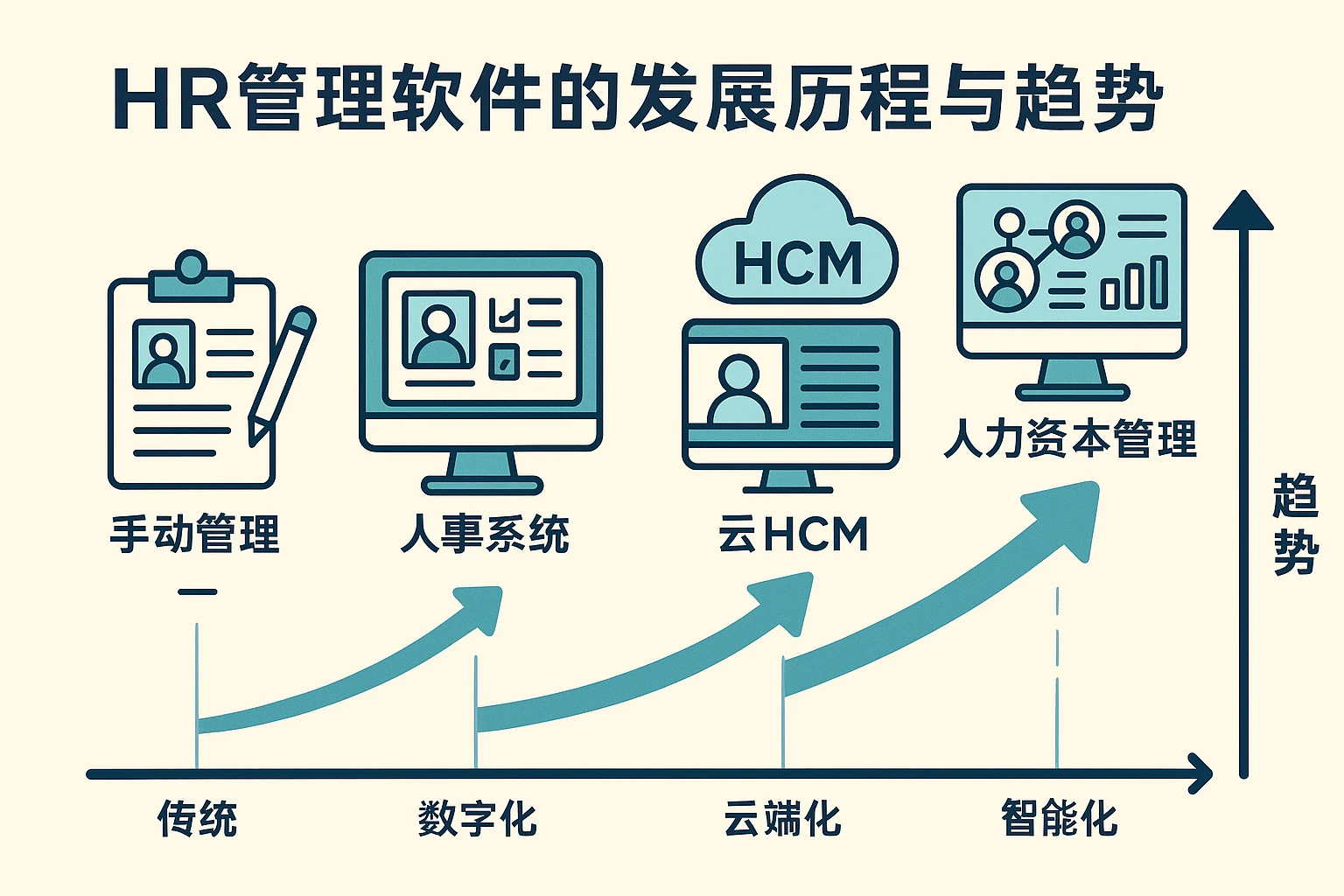 HR管理软件的发展历程与趋势