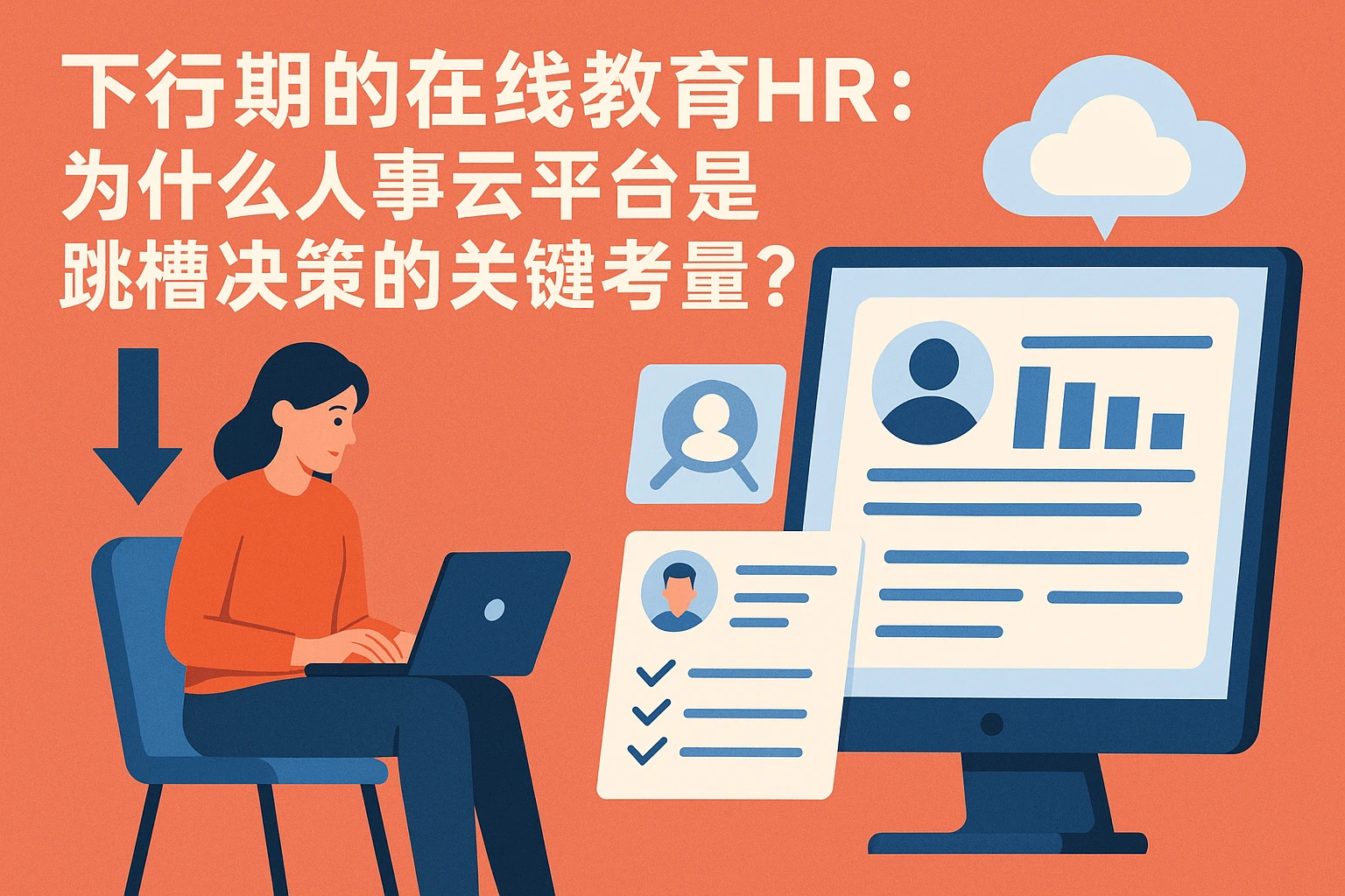 下行期的在线教育HR：为什么人事云平台是跳槽决策的关键考量？