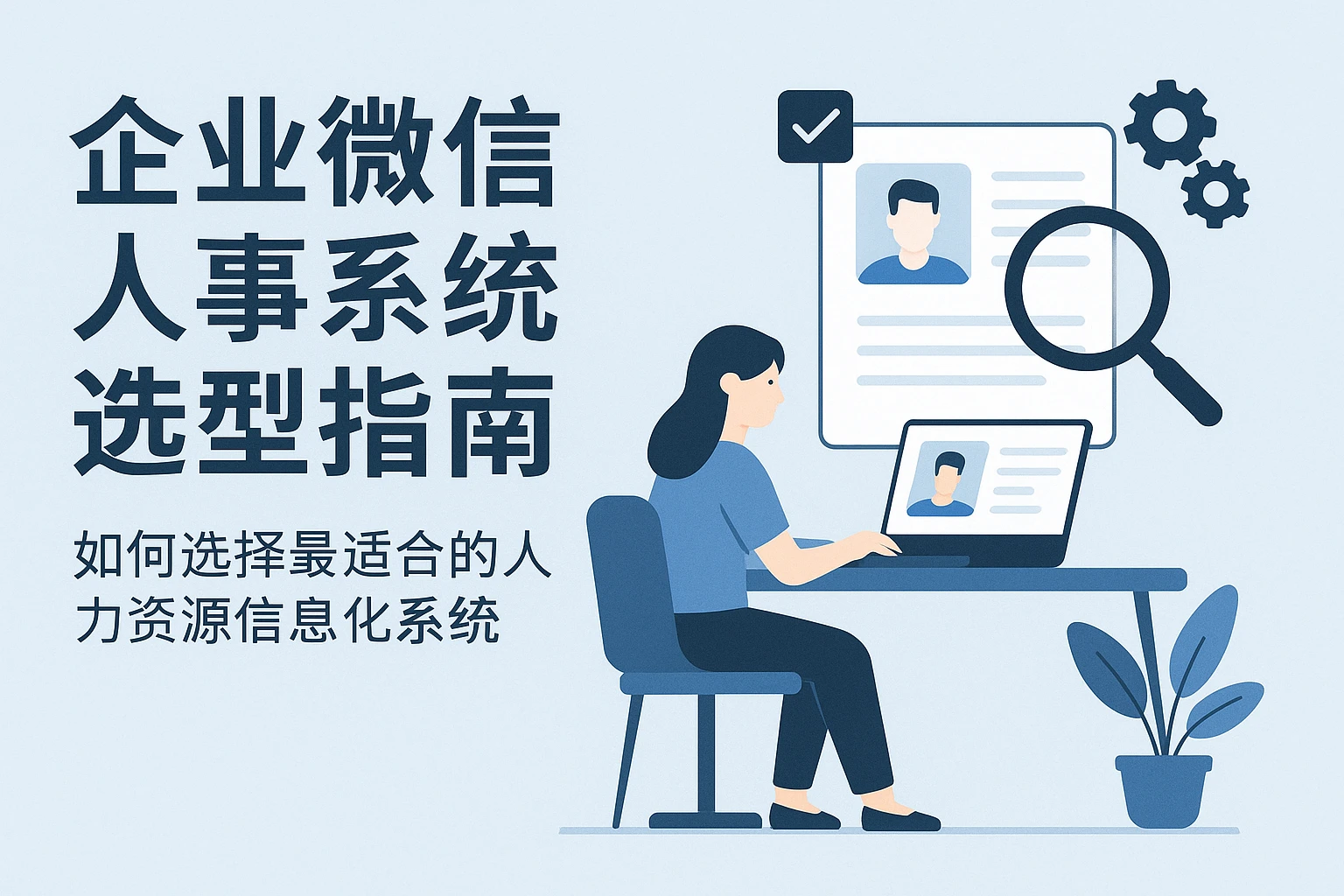 企业微信人事系统选型指南:如何选择最适合的人力资源信息化系统