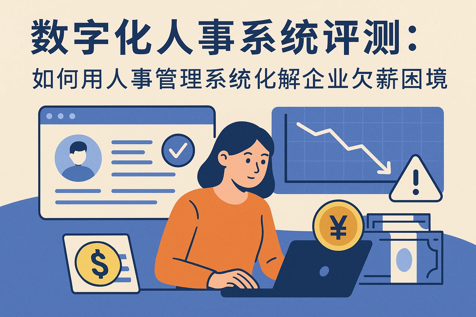 数字化人事系统评测:如何用人事管理系统化解企业欠薪困境