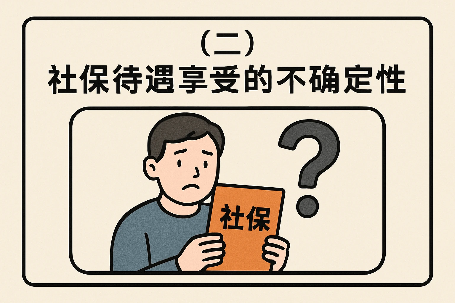 (二)社保待遇享受的不确定性