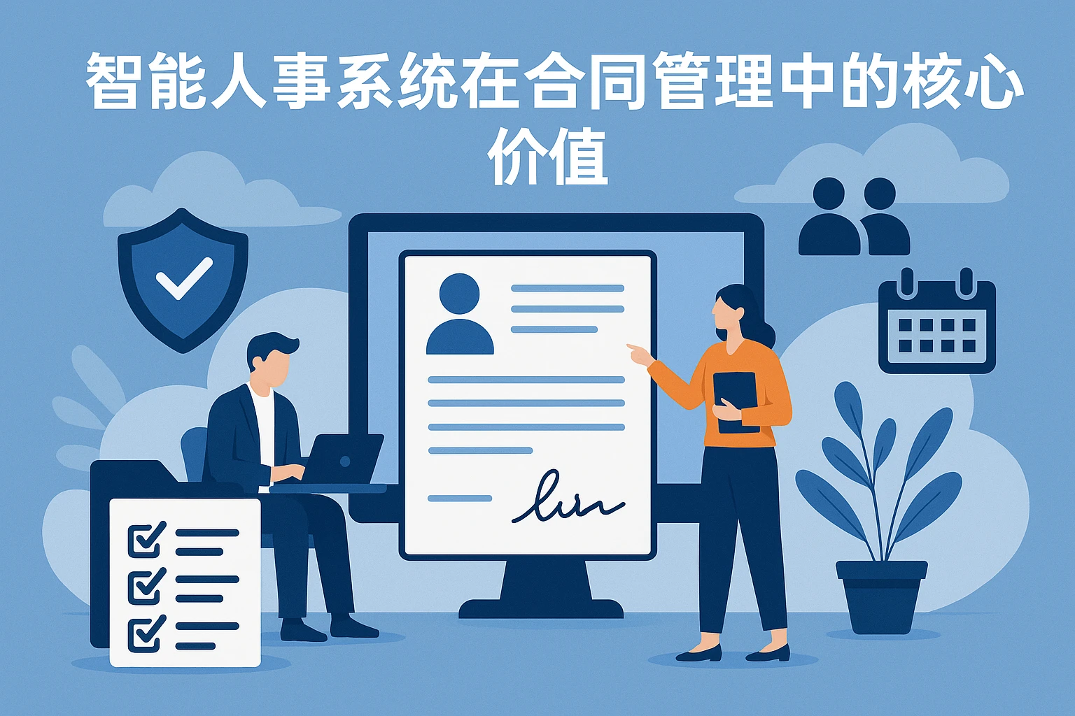 智能人事系统在合同管理中的核心价值