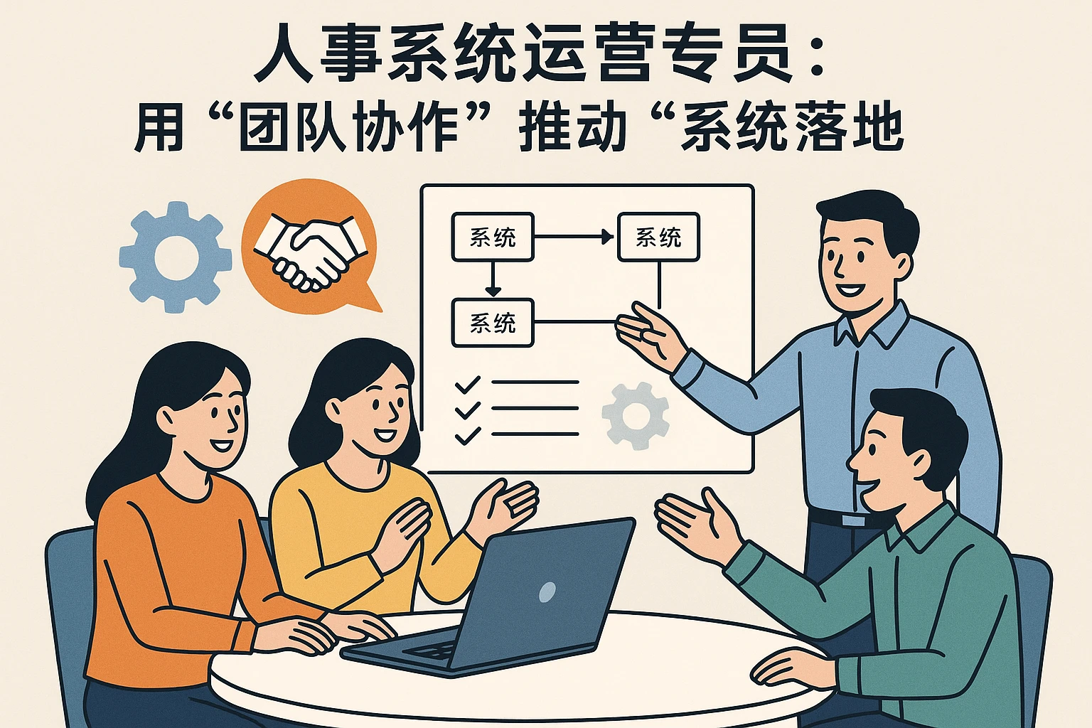 2. 人事系统运营专员：用“团队协作”推动“系统落地”