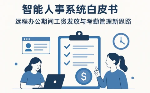 智能人事系统白皮书：远程办公期间工资发放与考勤管理新思路