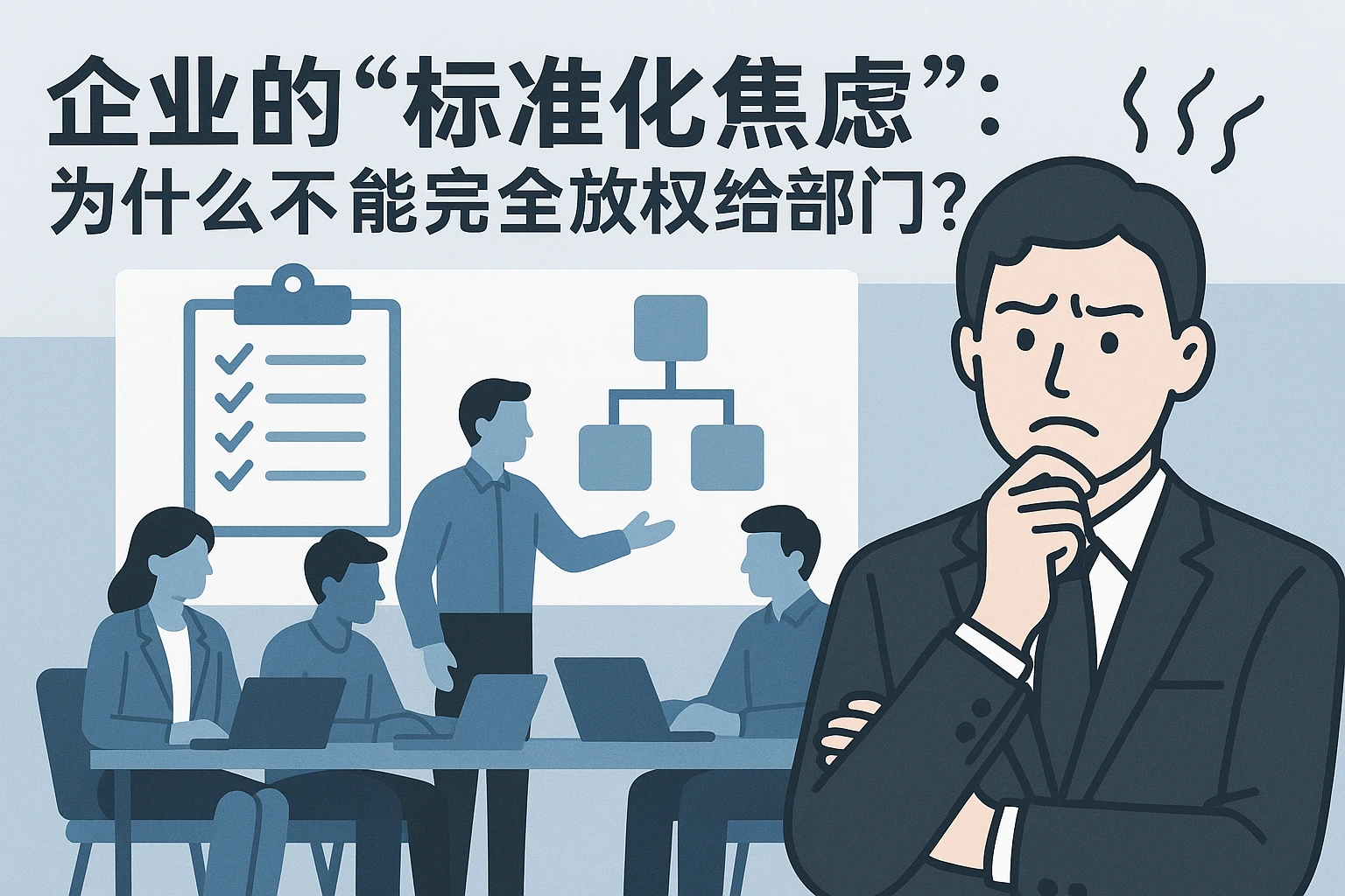 2. 企业的“标准化焦虑”:为什么不能完全放权给部门?