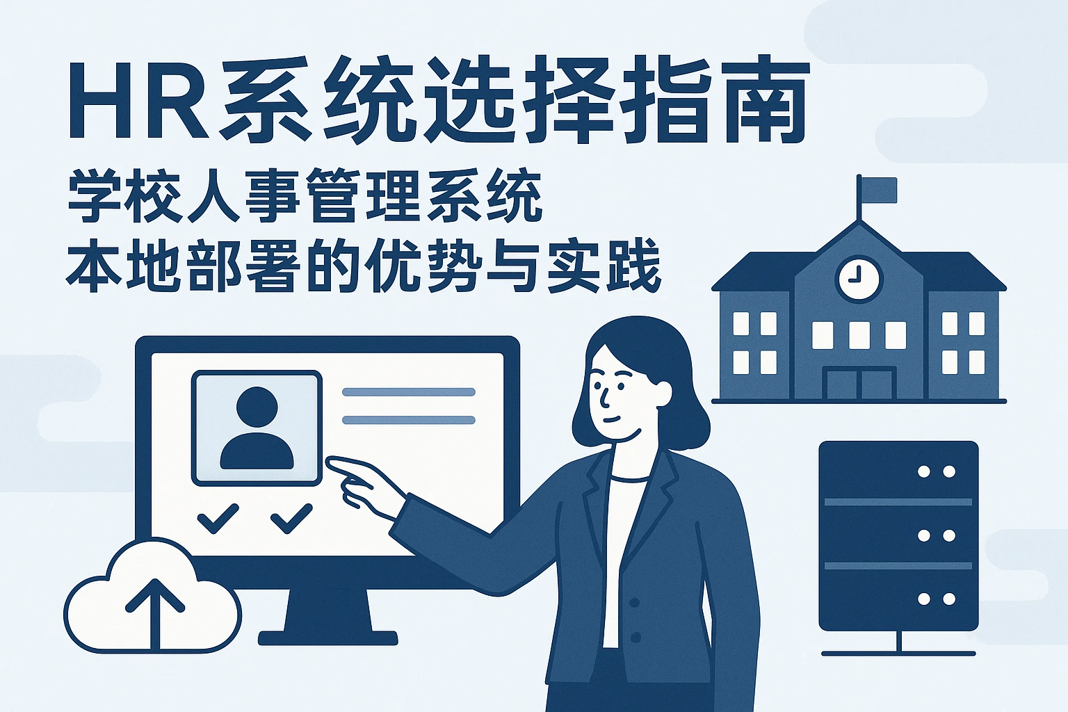 HR系统选择指南：学校人事管理系统本地部署的优势与实践
