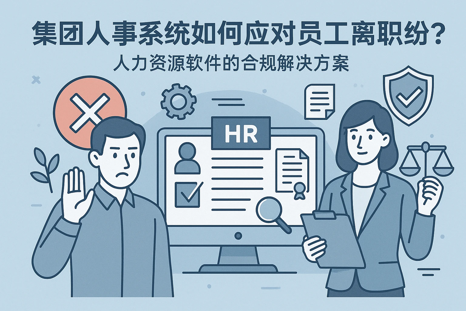 集团人事系统如何应对员工离职纠纷？人力资源软件的合规解决方案