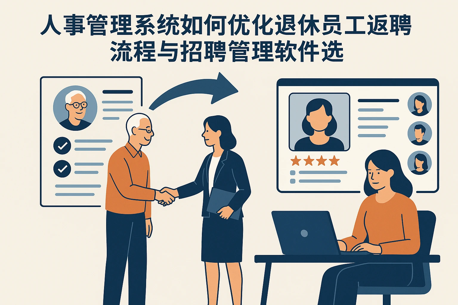 人事管理系统如何优化退休员工返聘流程与招聘管理软件选择