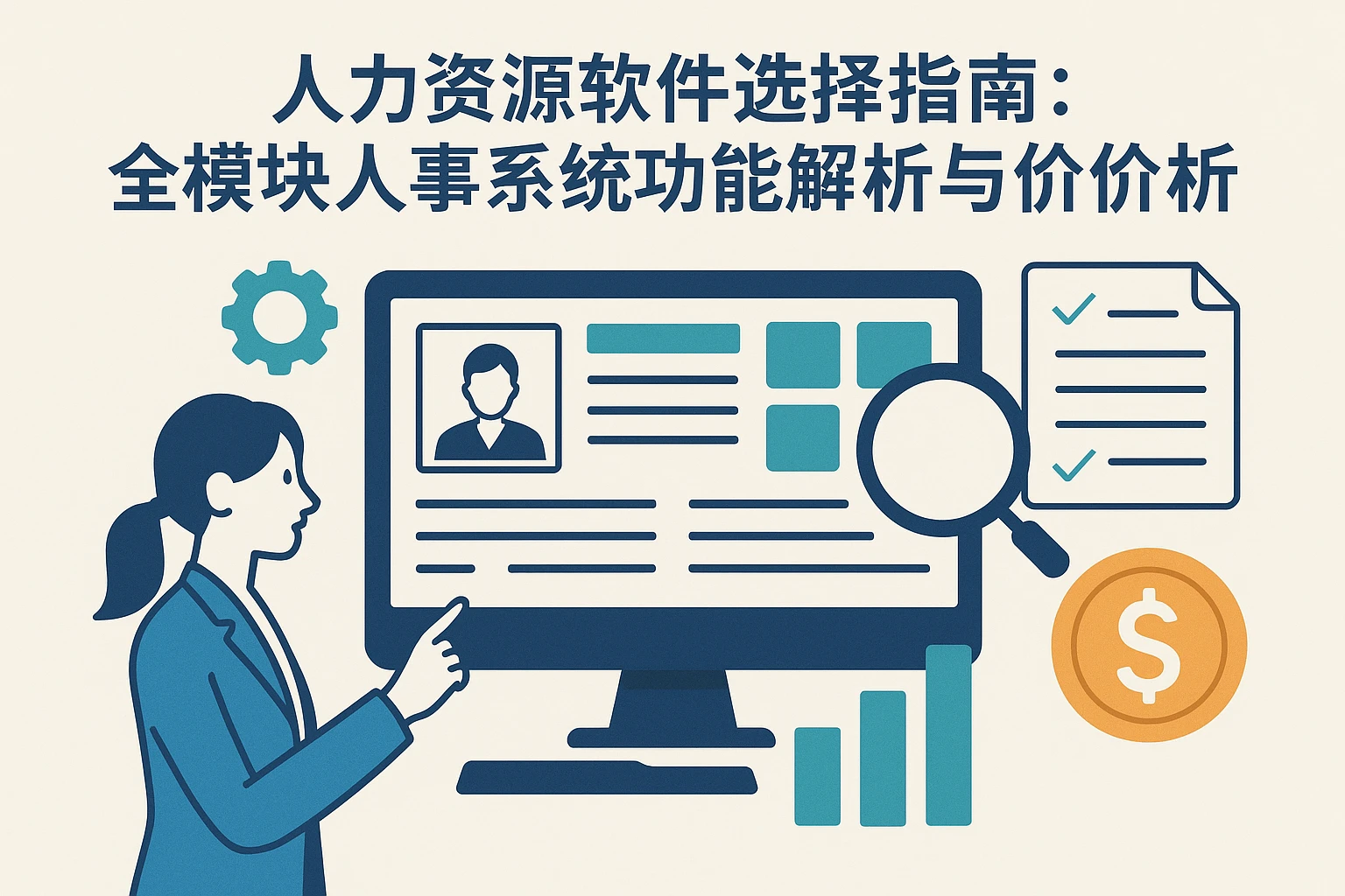人力资源软件选择指南：全模块人事系统功能解析与价格分析