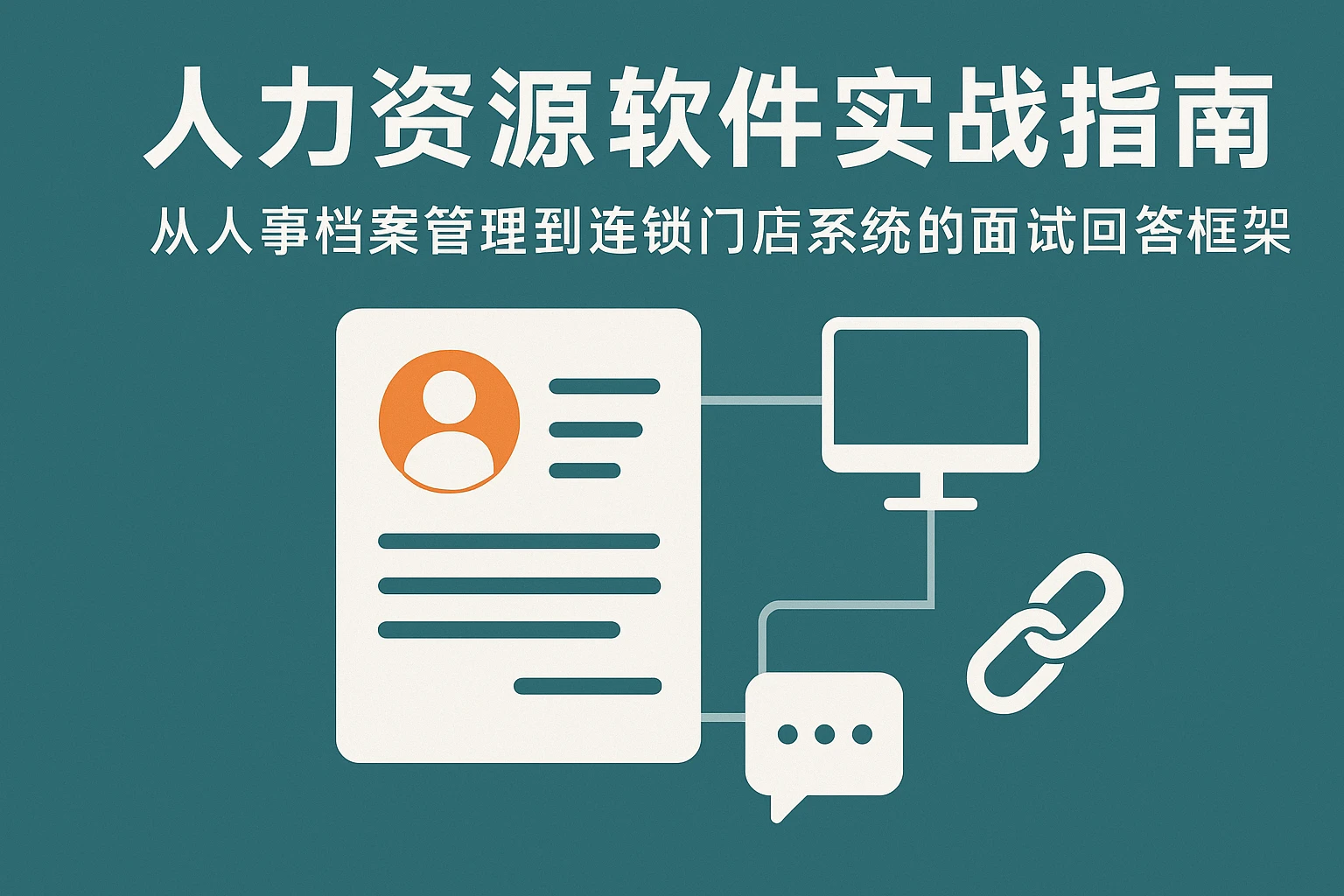 人力资源软件实战指南：从人事档案管理到连锁门店系统的面试回答框架