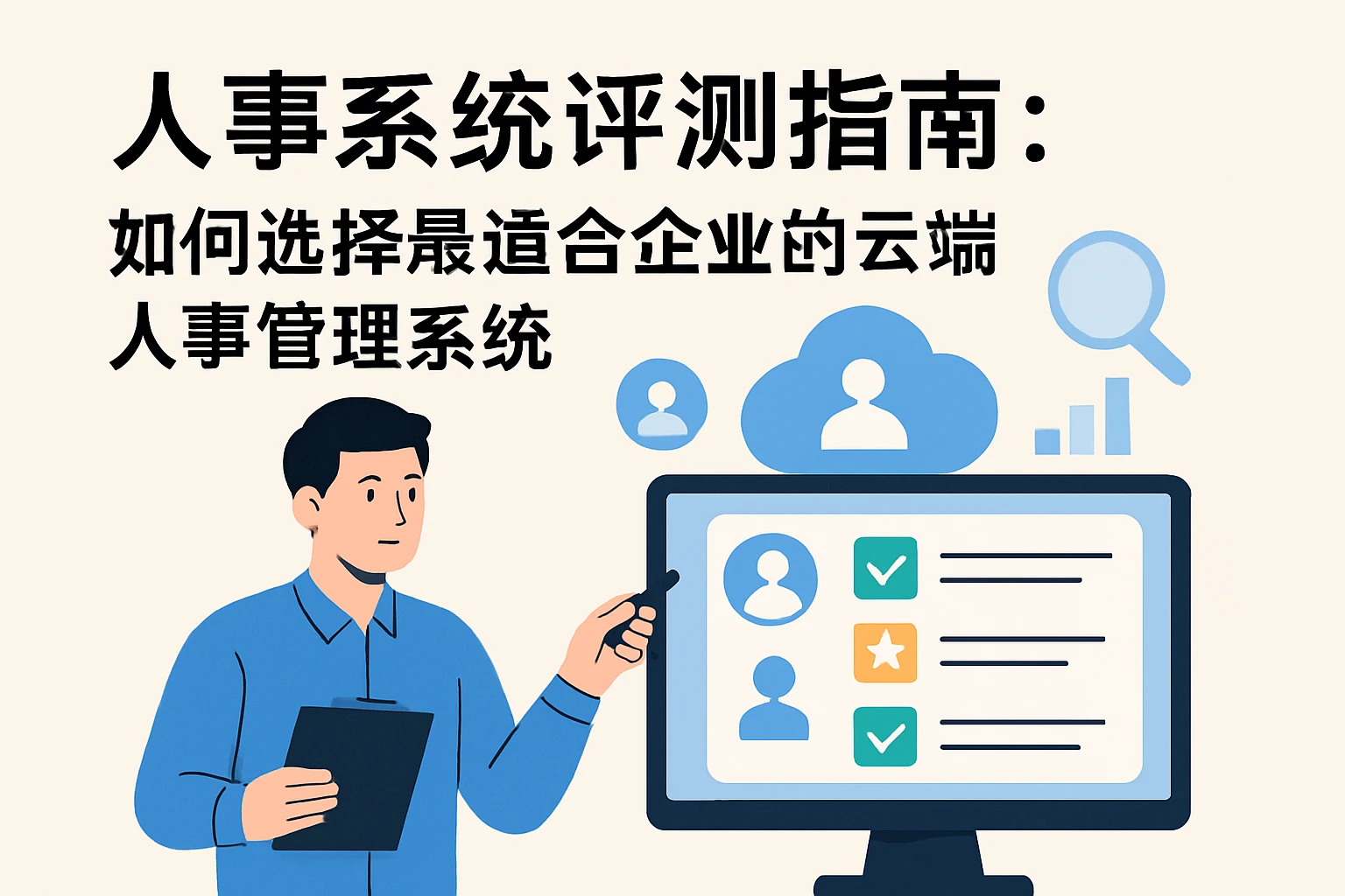 人事系统评测指南:如何选择最适合企业的云端人事管理系统