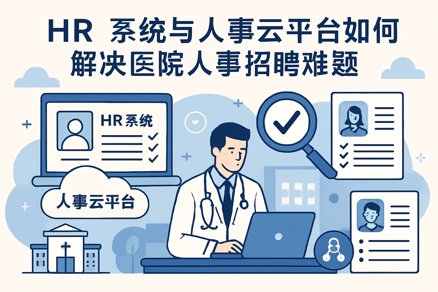 HR系统与人事云平台如何解决医院人事招聘难题