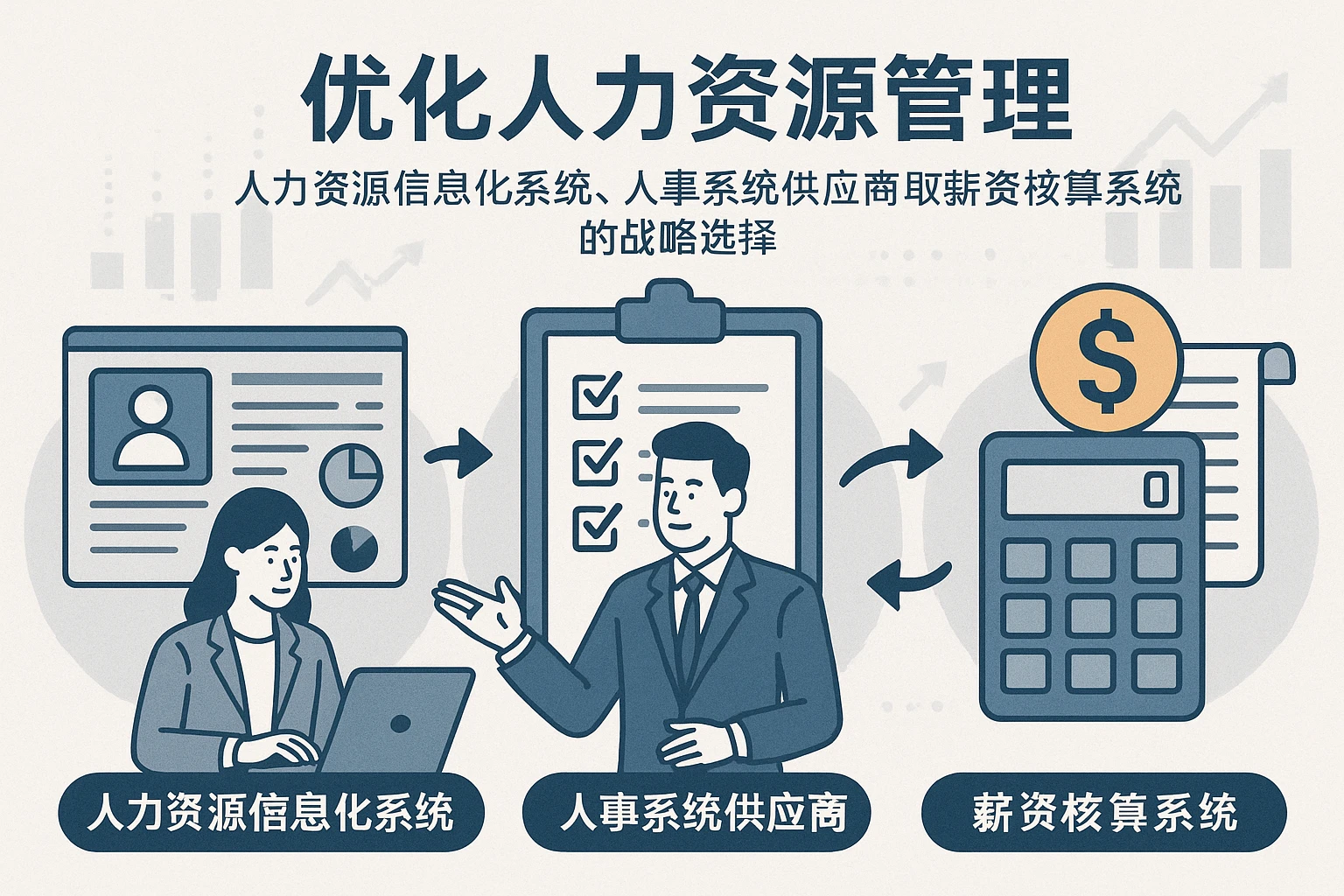 优化人力资源管理：人力资源信息化系统、人事系统供应商与薪资核算系统的战略选择