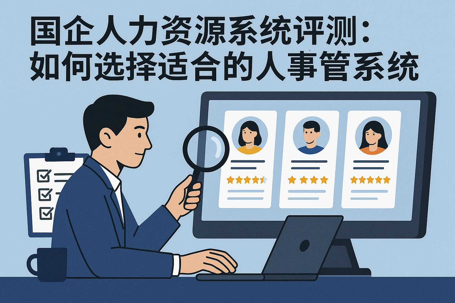 国企人力资源系统评测:如何选择适合的人事管理系统