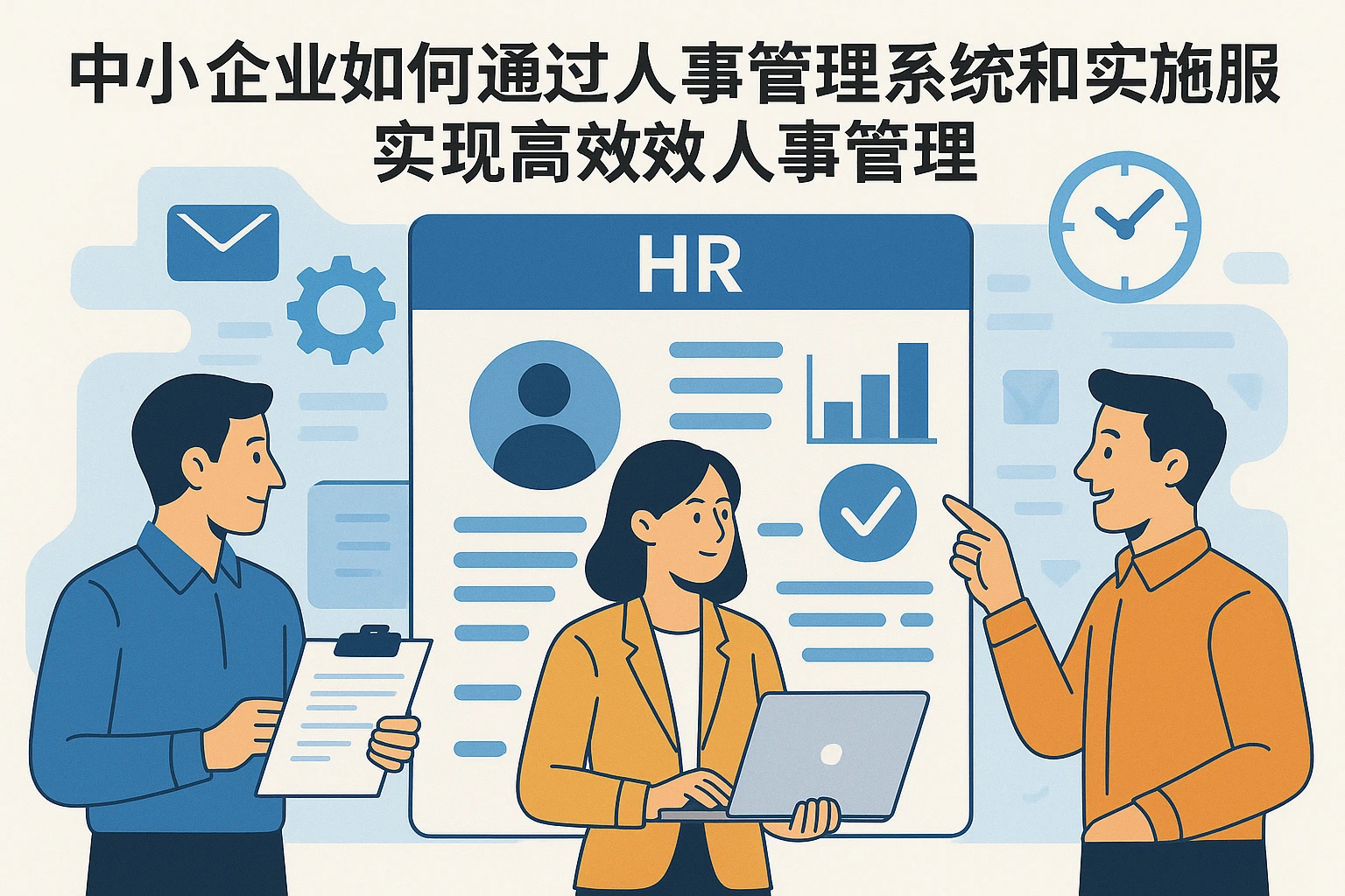 中小企业如何通过人事管理系统和实施服务实现高效人事管理