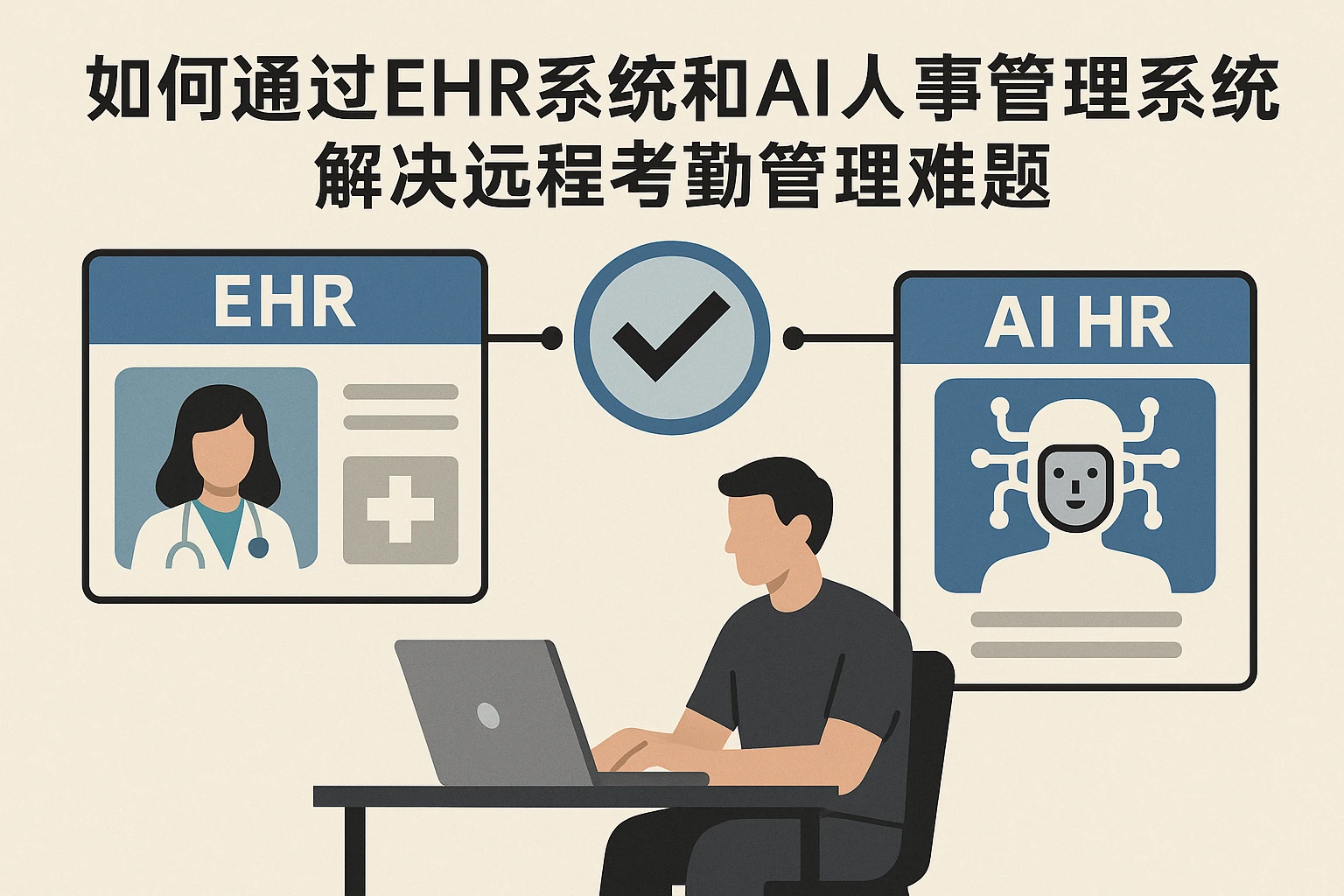 如何通过EHR系统和AI人事管理系统解决远程考勤管理难题