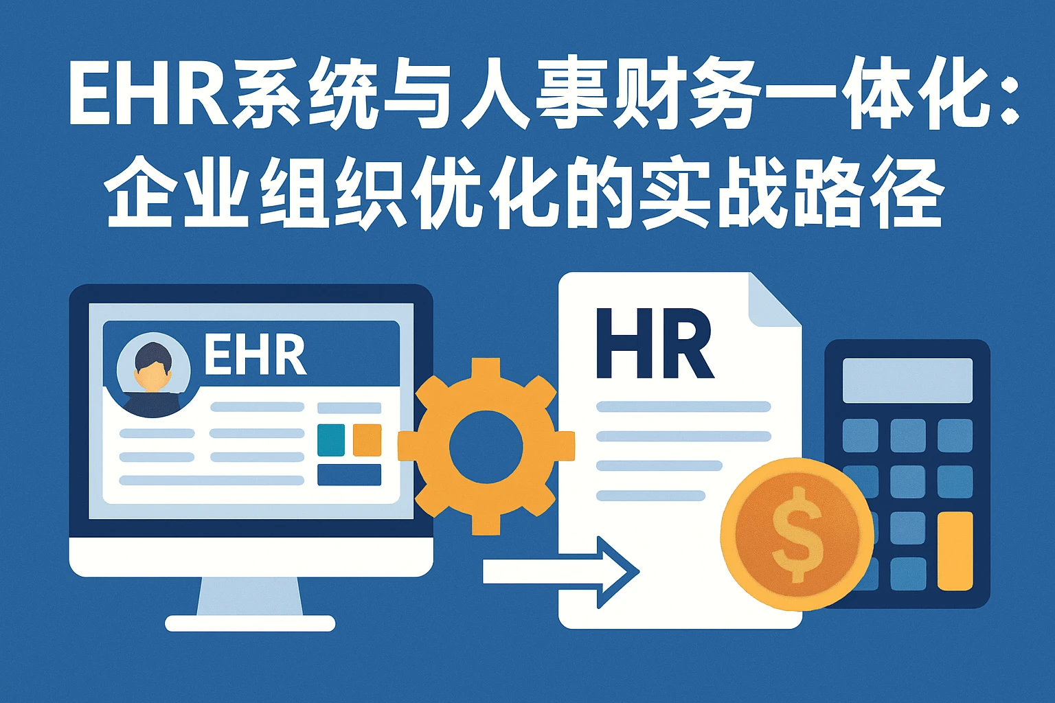 EHR系统与人事财务一体化：企业组织优化的实战路径
