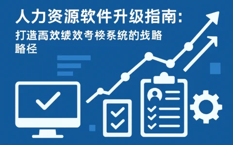 人力资源软件升级指南：打造高效绩效考核系统的战略路径