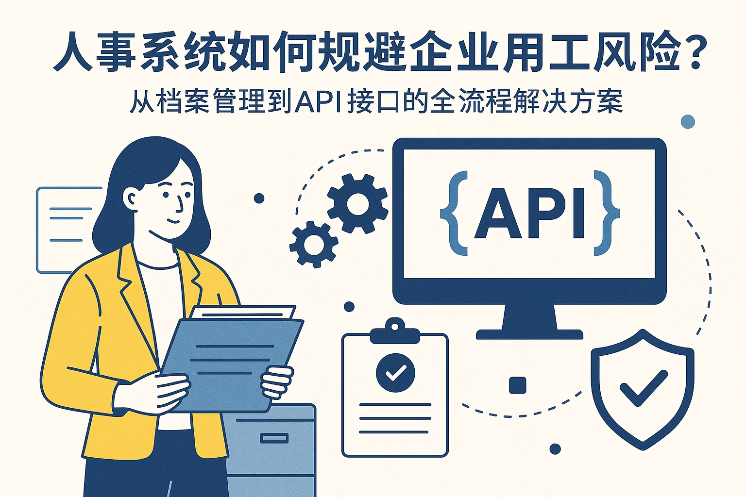 人事系统如何规避企业用工风险？从档案管理到API接口的全流程解决方案