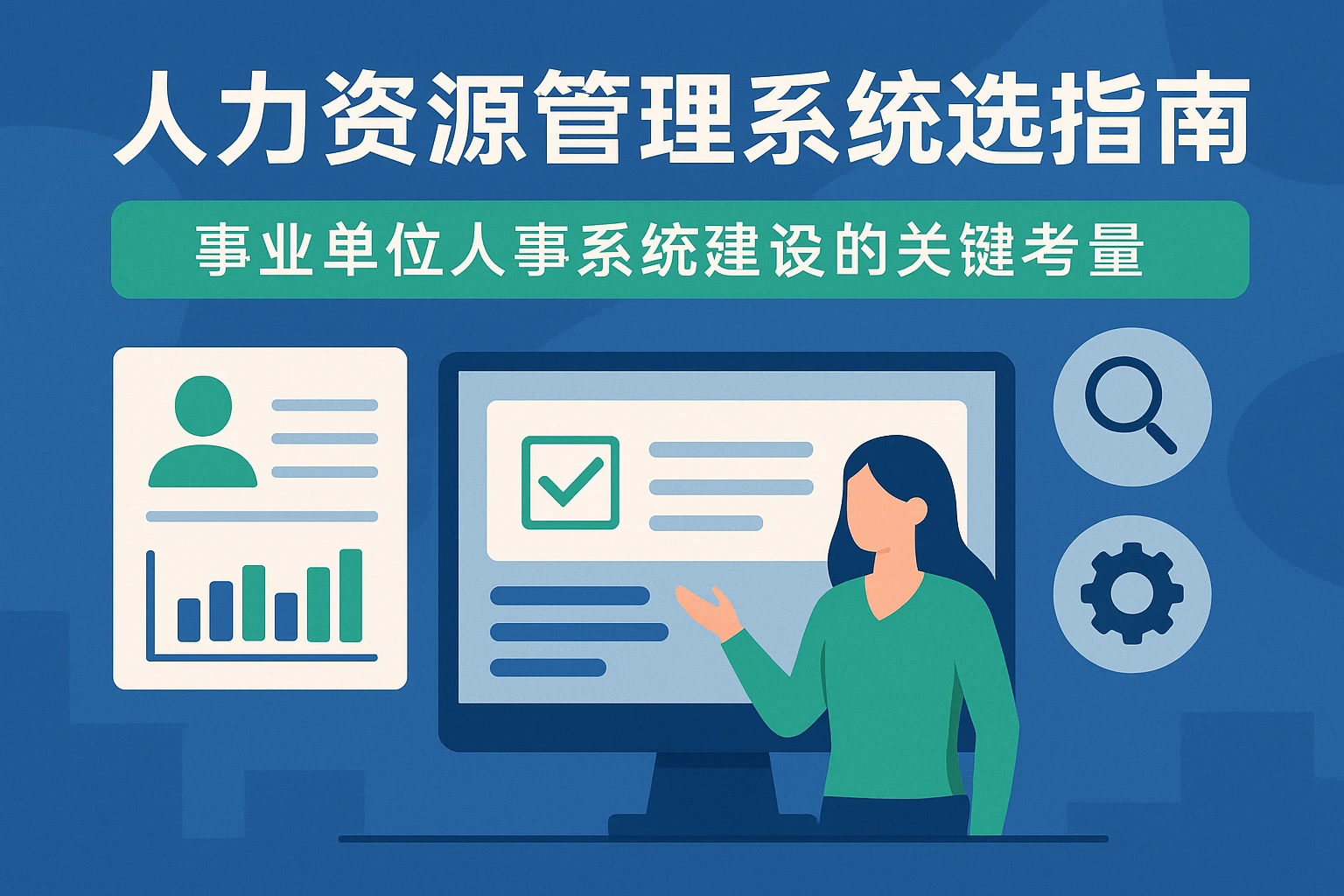 人力资源管理系统选型指南：事业单位人事系统建设的关键考量