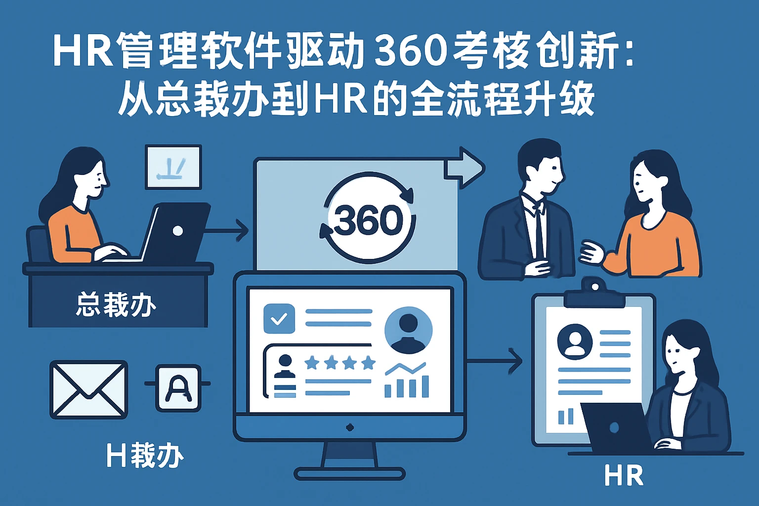 HR管理软件驱动360考核创新：从总裁办到HR的全流程升级