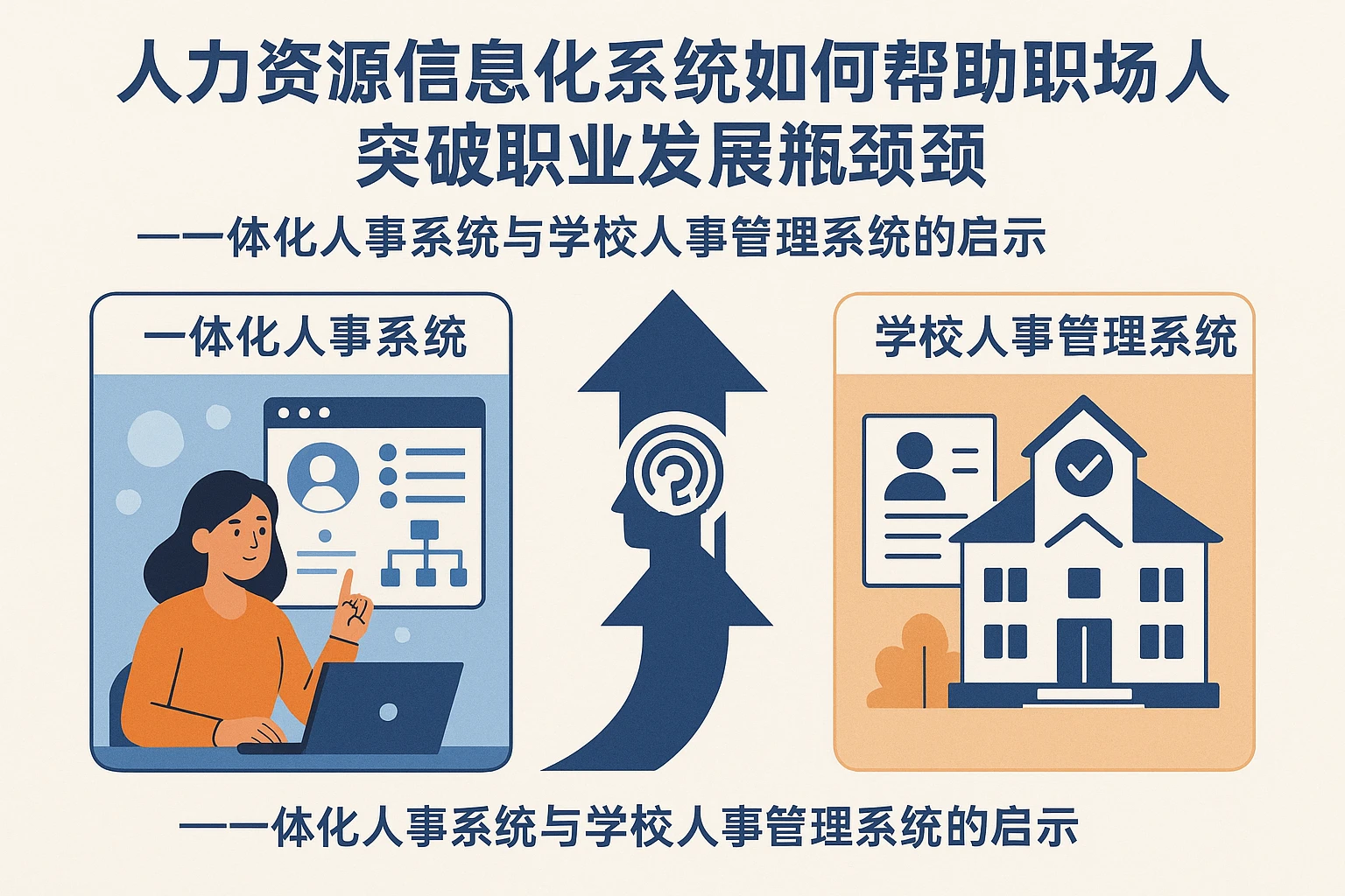 人力资源信息化系统如何帮助职场人突破职业发展瓶颈——一体化人事系统与学校人事管理系统的启示