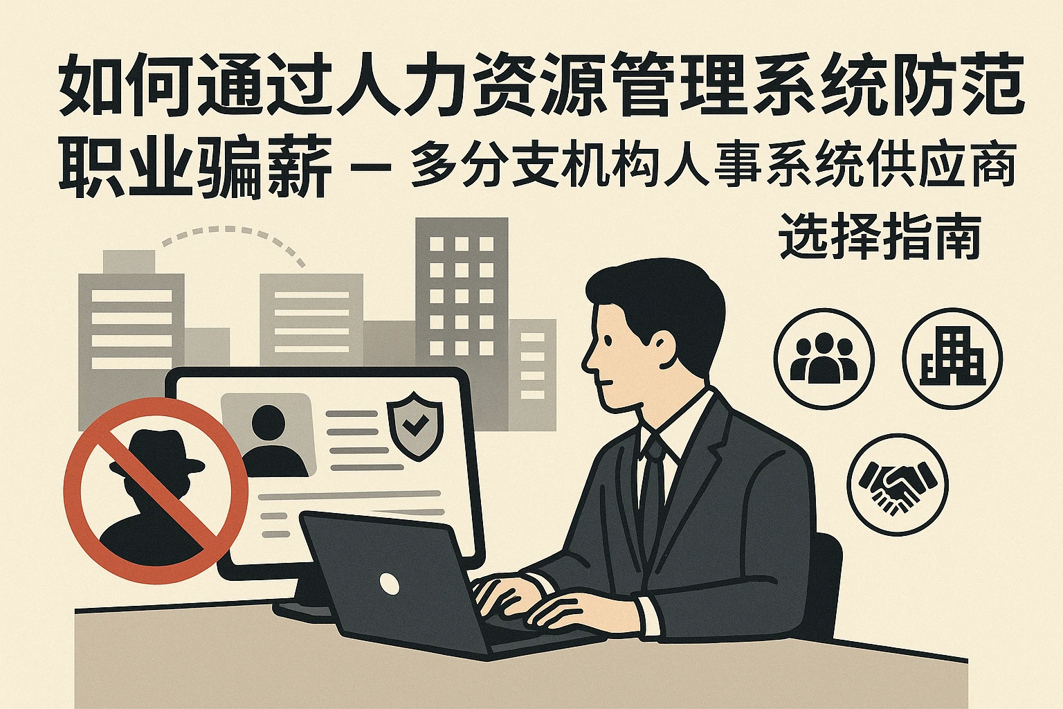 如何通过人力资源管理系统防范职业骗薪 - 多分支机构人事系统供应商选择指南