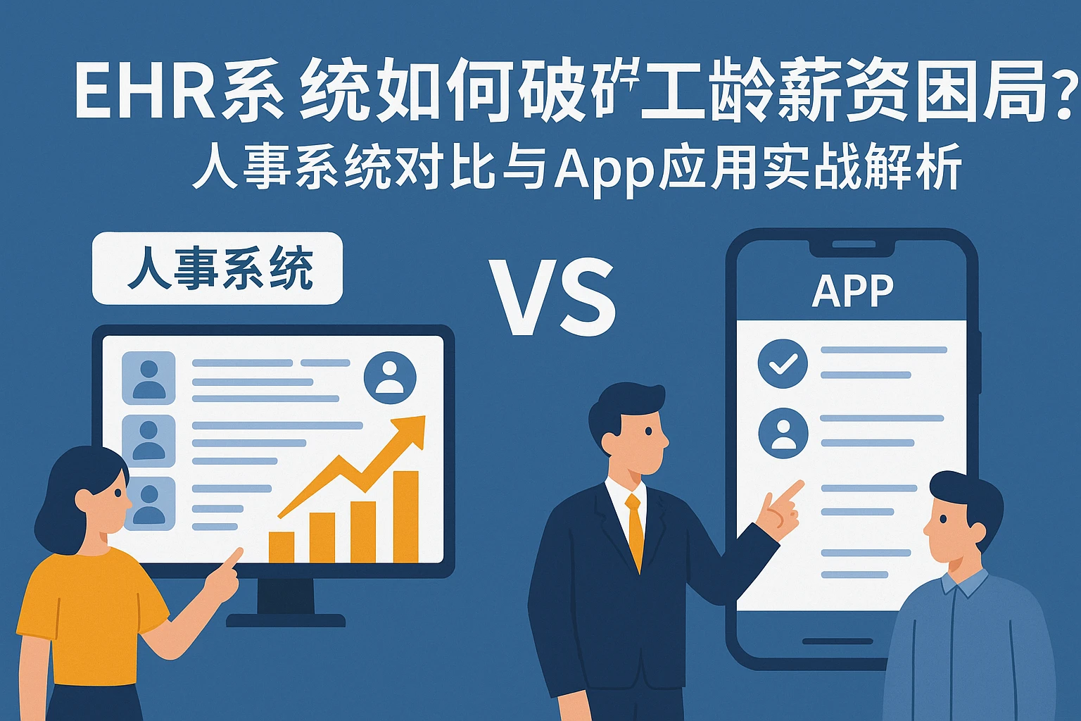 EHR系统如何破解“工龄薪资困局”？人事系统对比与APP应用实战解析