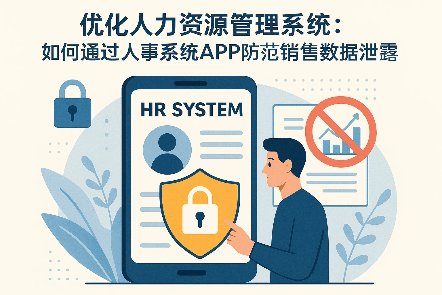优化人力资源管理系统：如何通过人事系统APP防范销售数据泄露