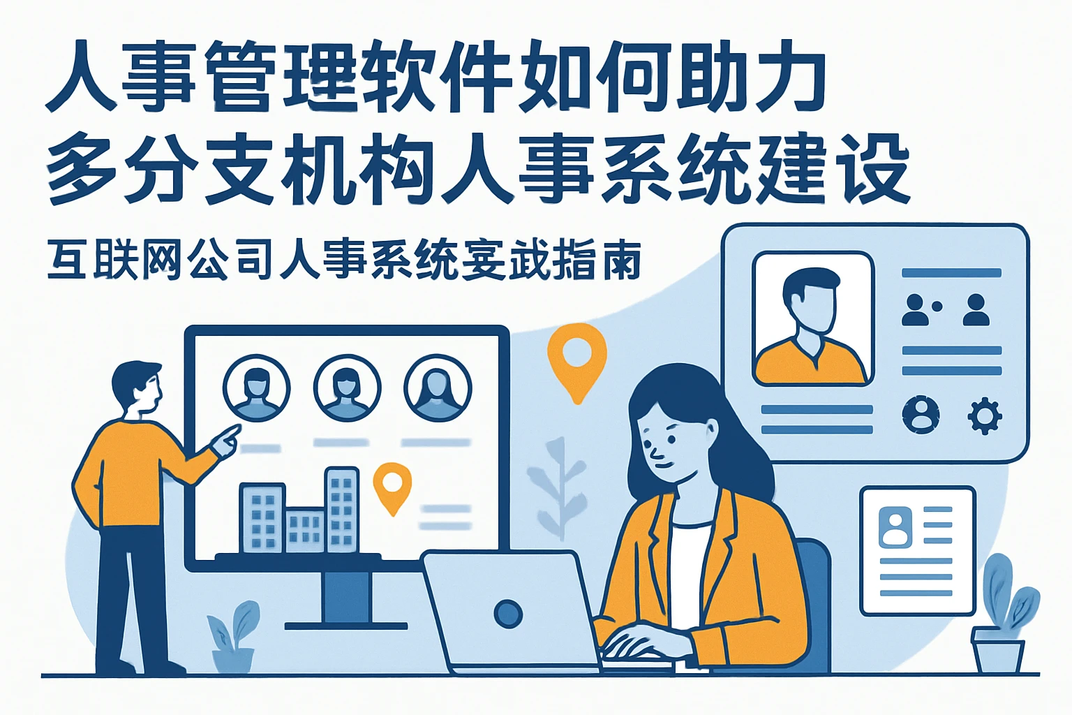 人事管理软件如何助力多分支机构人事系统建设——互联网公司人事系统公司实战指南