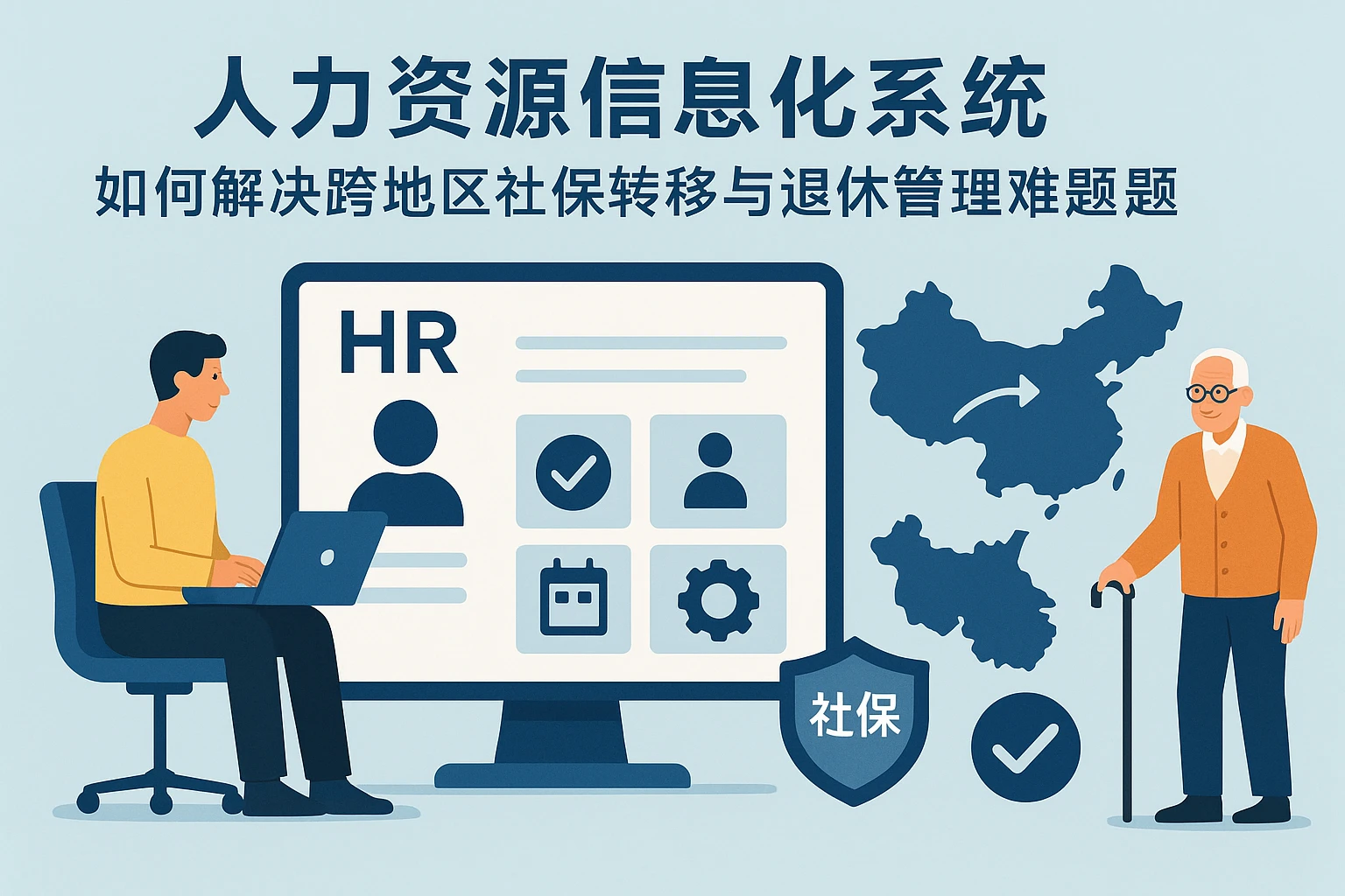 人力资源信息化系统如何解决跨地区社保转移与退休管理难题