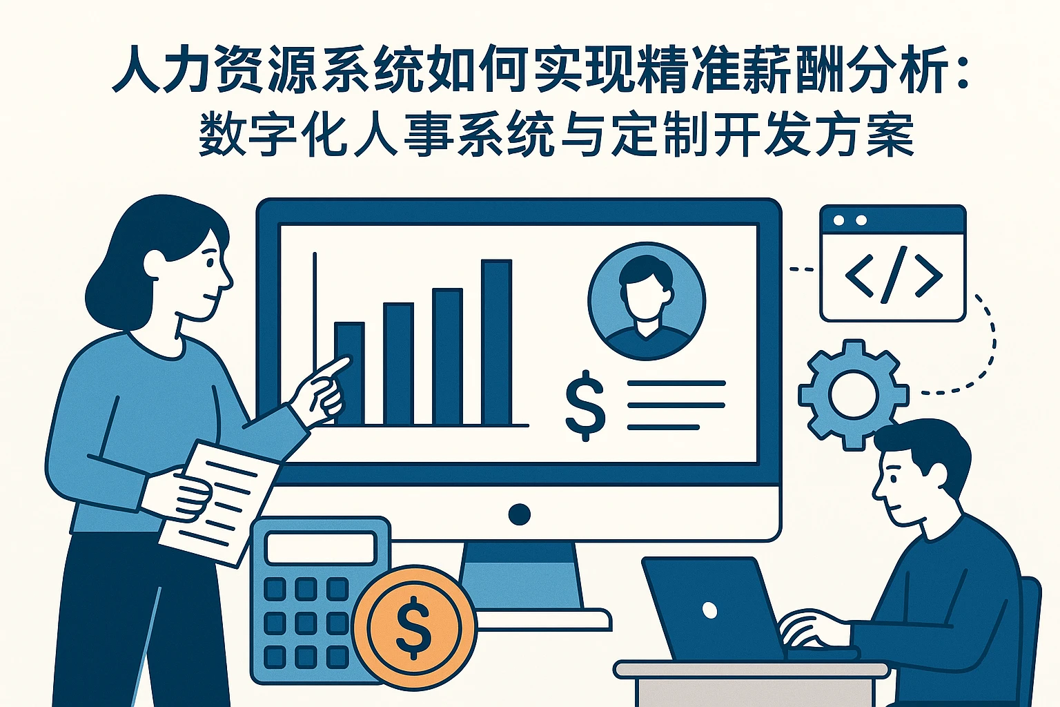 人力资源系统如何实现精准薪酬分析:数字化人事系统与定制开发方案