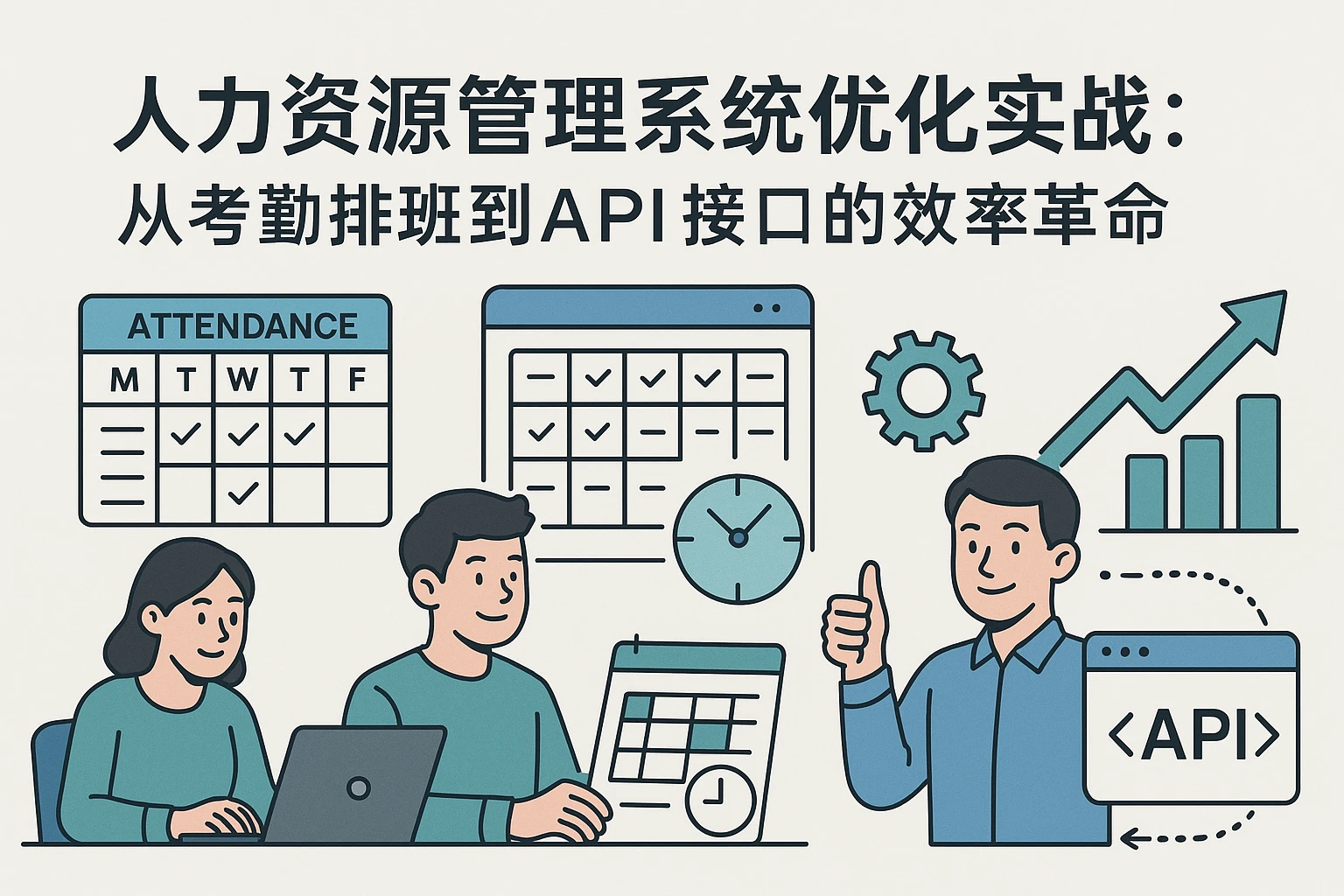 人力资源管理系统优化实战：从考勤排班到API接口的效率革命