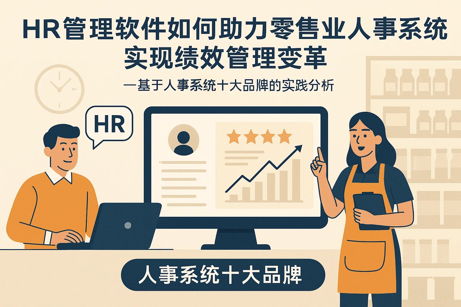 HR管理软件如何助力零售业人事系统实现绩效管理变革——基于人事系统十大品牌的实践分析