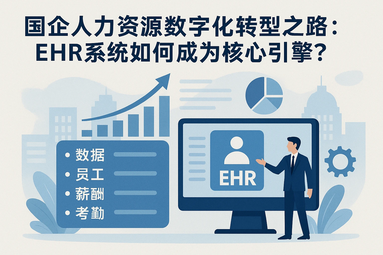 国企人力资源数字化转型之路:EHR系统如何成为核心引擎?