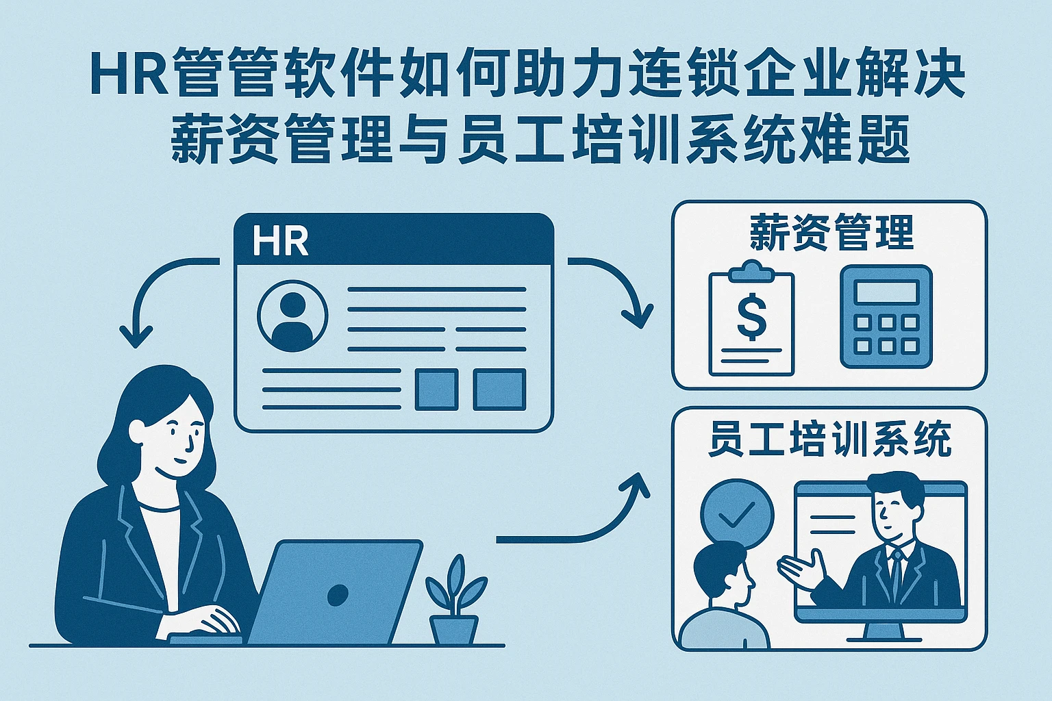 HR管理软件如何助力连锁企业解决薪资管理与员工培训系统难题