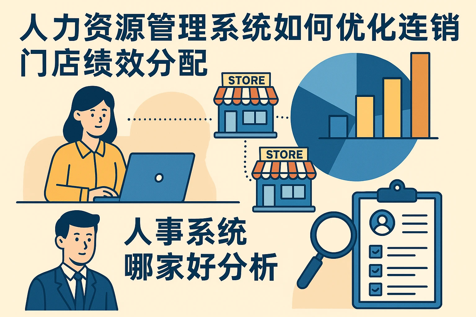人力资源管理系统如何优化连锁门店绩效分配,人事系统哪家好分析