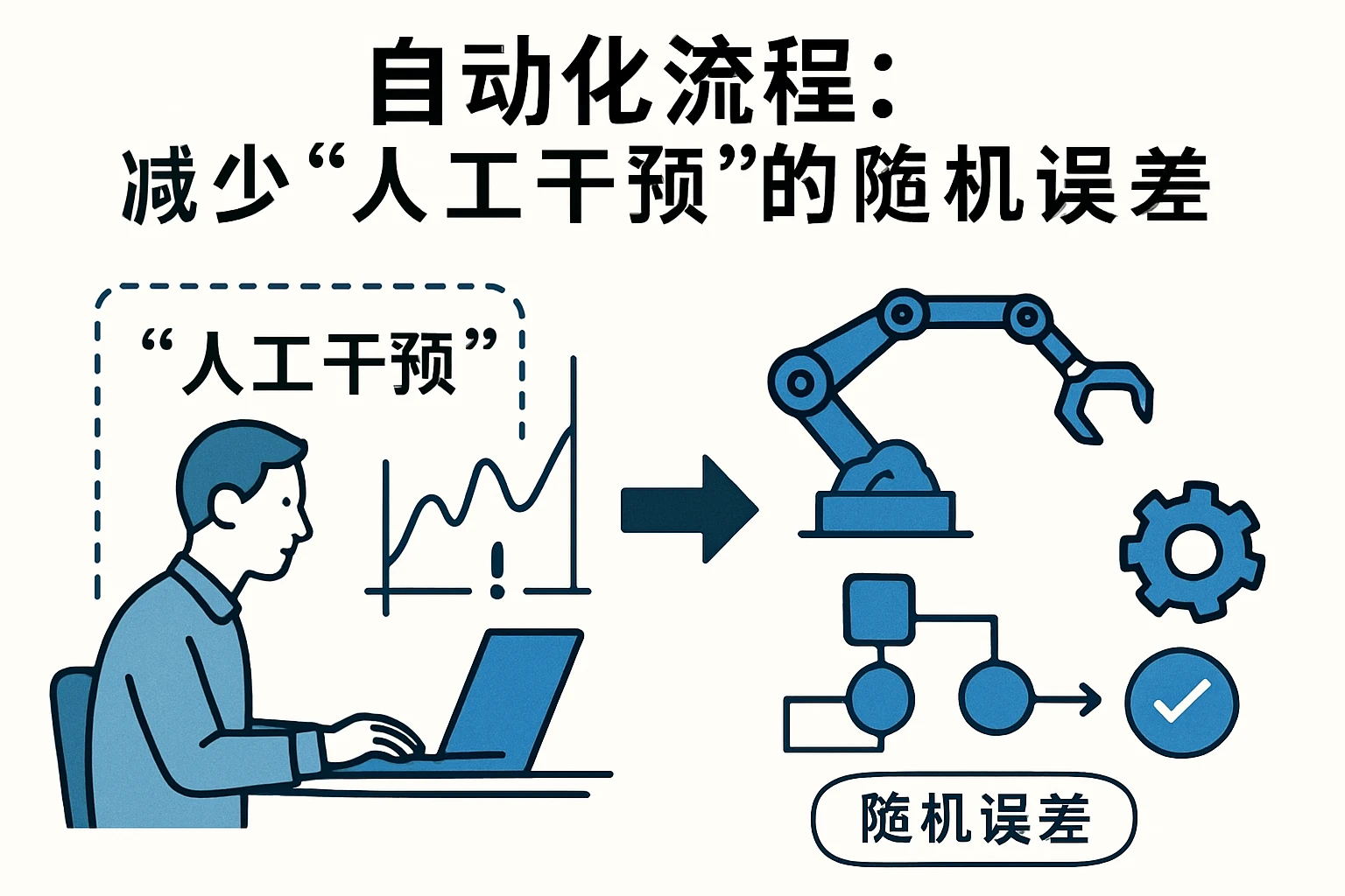 2. 自动化流程：减少“人工干预”的随机误差