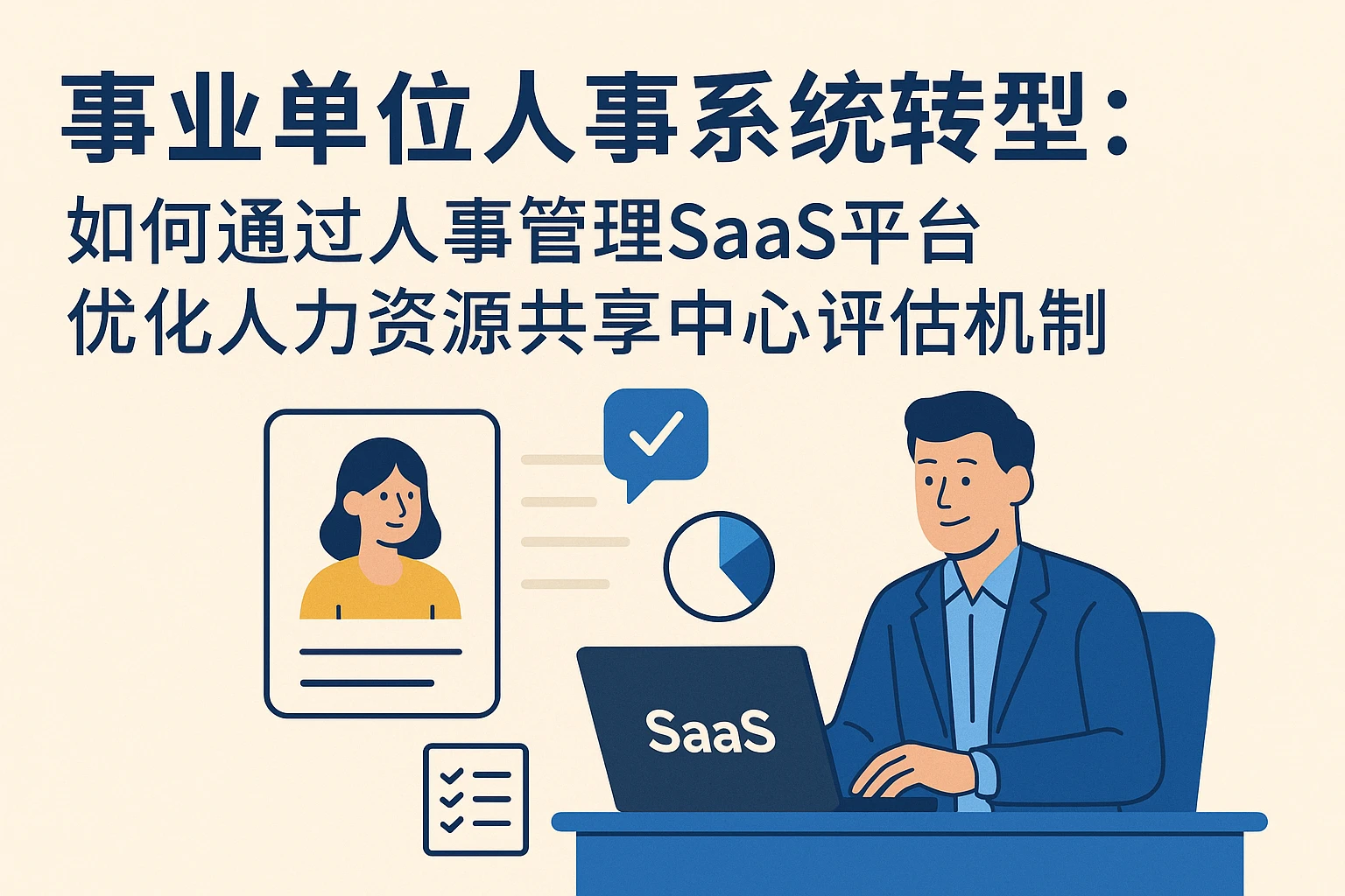 事业单位人事系统转型：如何通过人事管理SaaS平台优化人力资源共享中心评估机制
