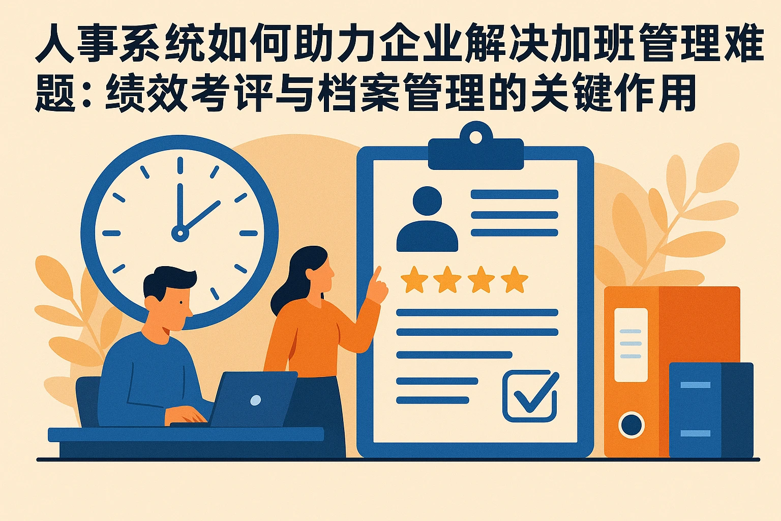人事系统如何助力企业解决加班管理难题：绩效考评与档案管理的关键作用
