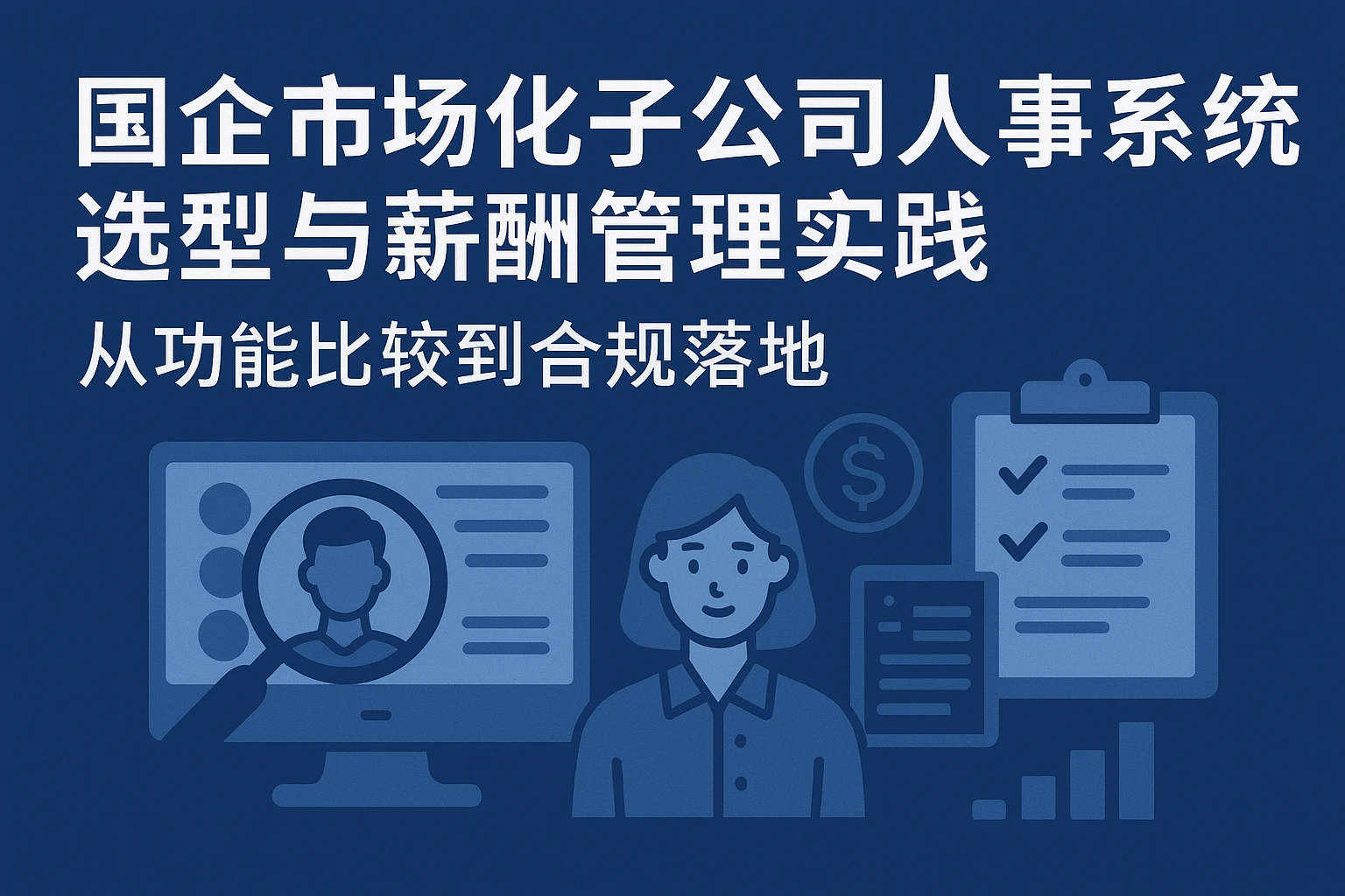 国企市场化子公司人事系统选型与薪酬管理实践：从功能比较到合规落地
