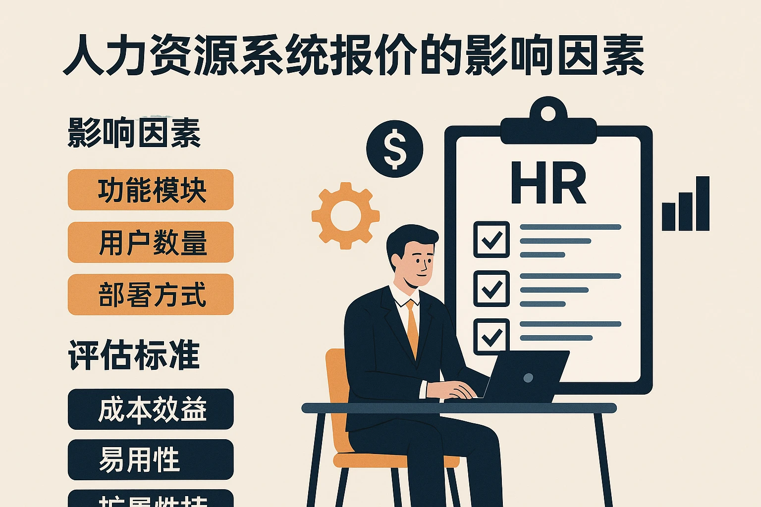 人力资源系统报价的影响因素与评估标准