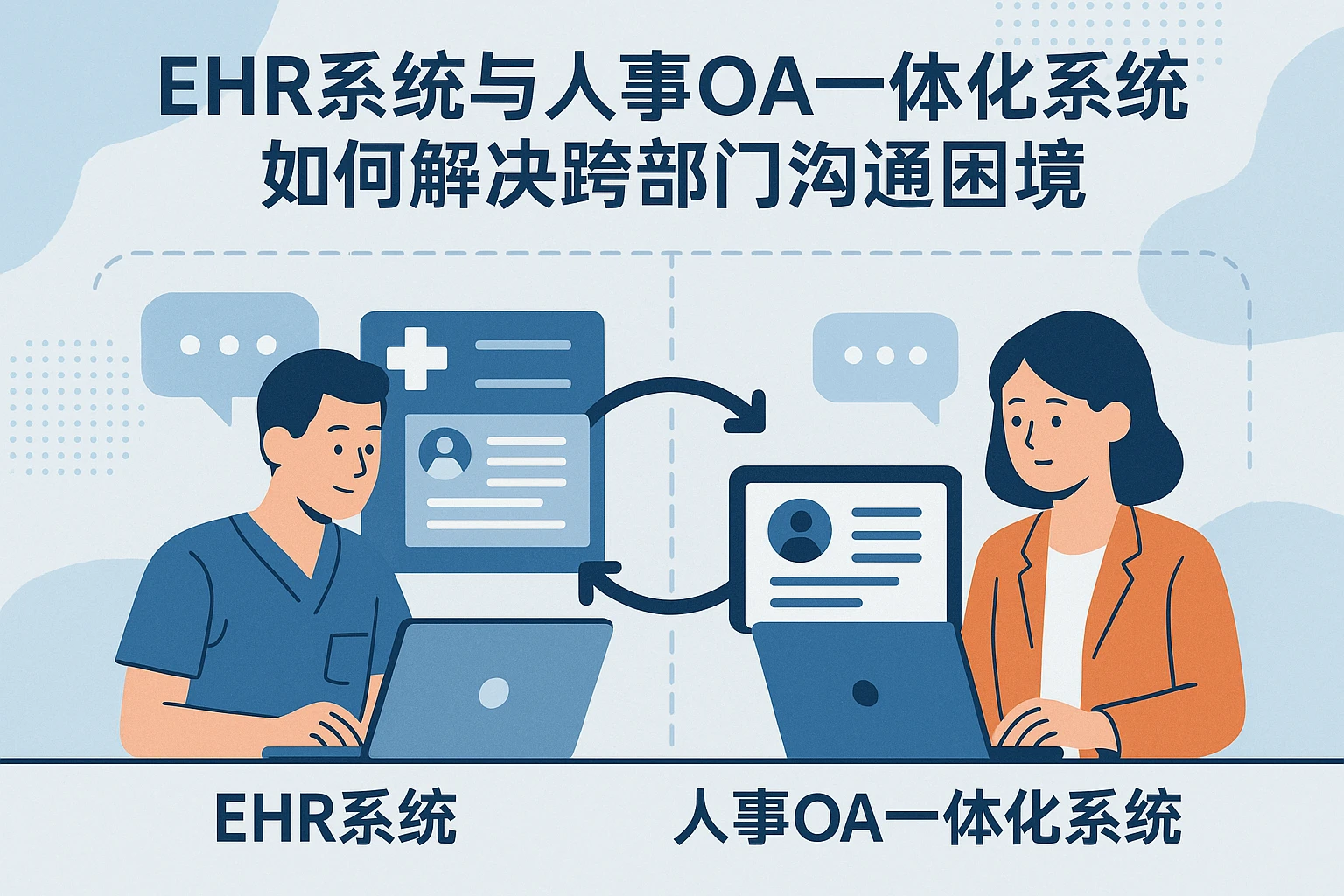 EHR系统与人事OA一体化系统如何解决跨部门沟通困境