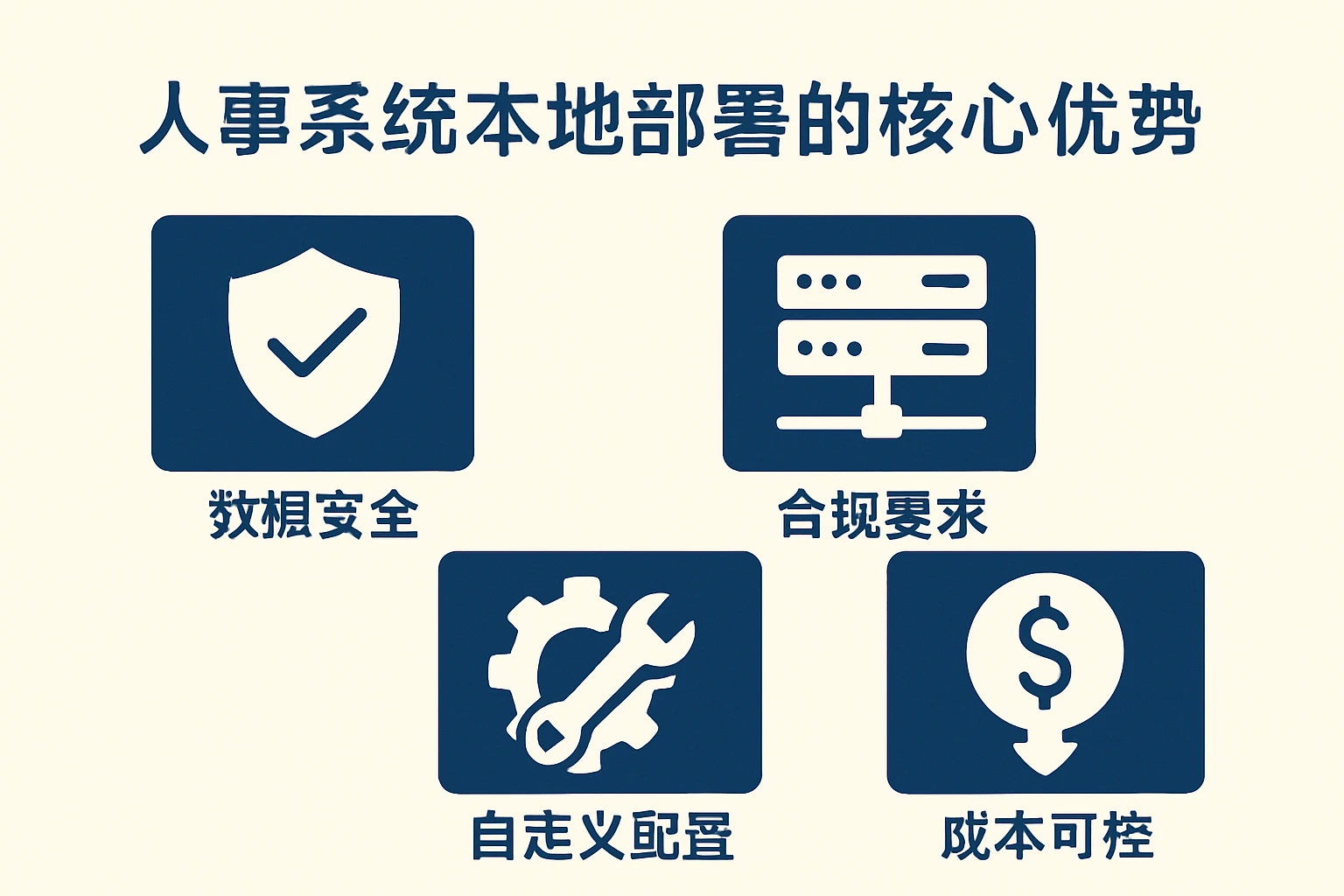 人事系统本地部署的核心优势
