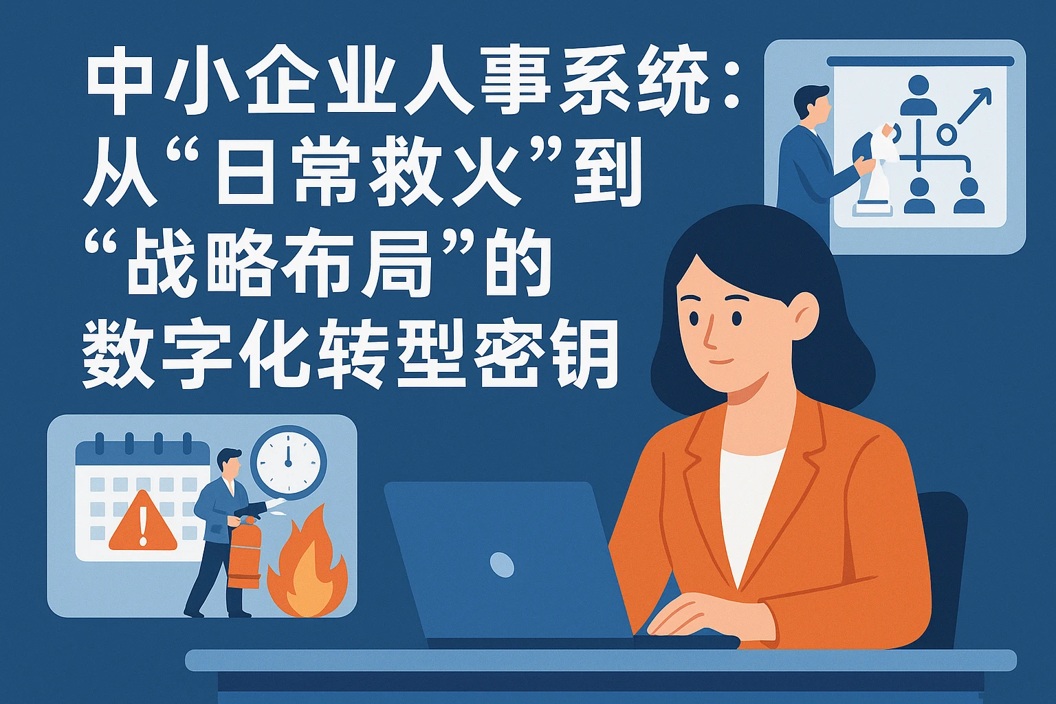 中小企业人事系统：从“日常救火”到“战略布局”的数字化转型密钥