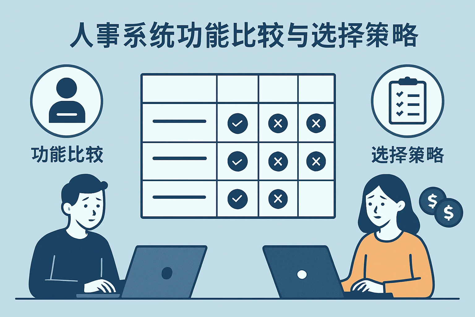 人事系统功能比较与选择策略