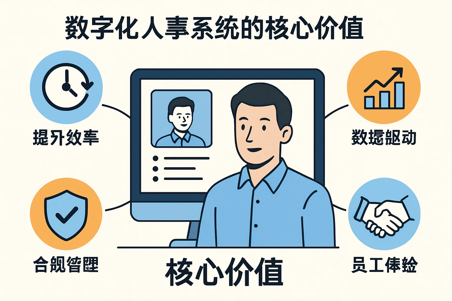 数字化人事系统的核心价值