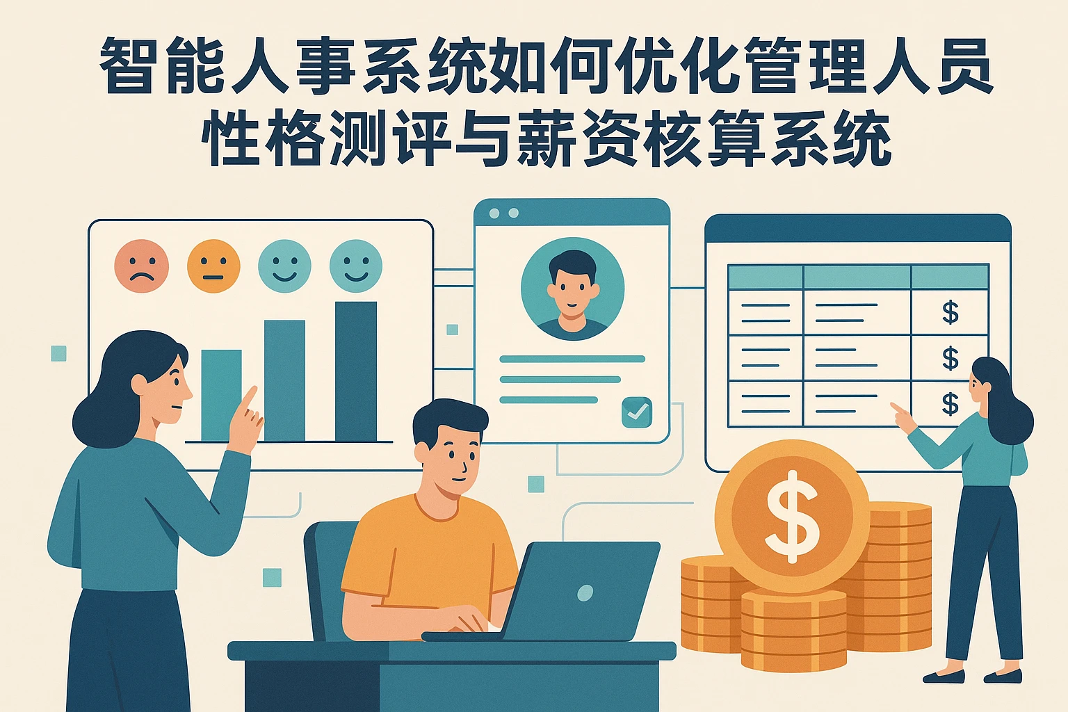 智能人事系统如何优化管理人员性格测评与薪资核算系统