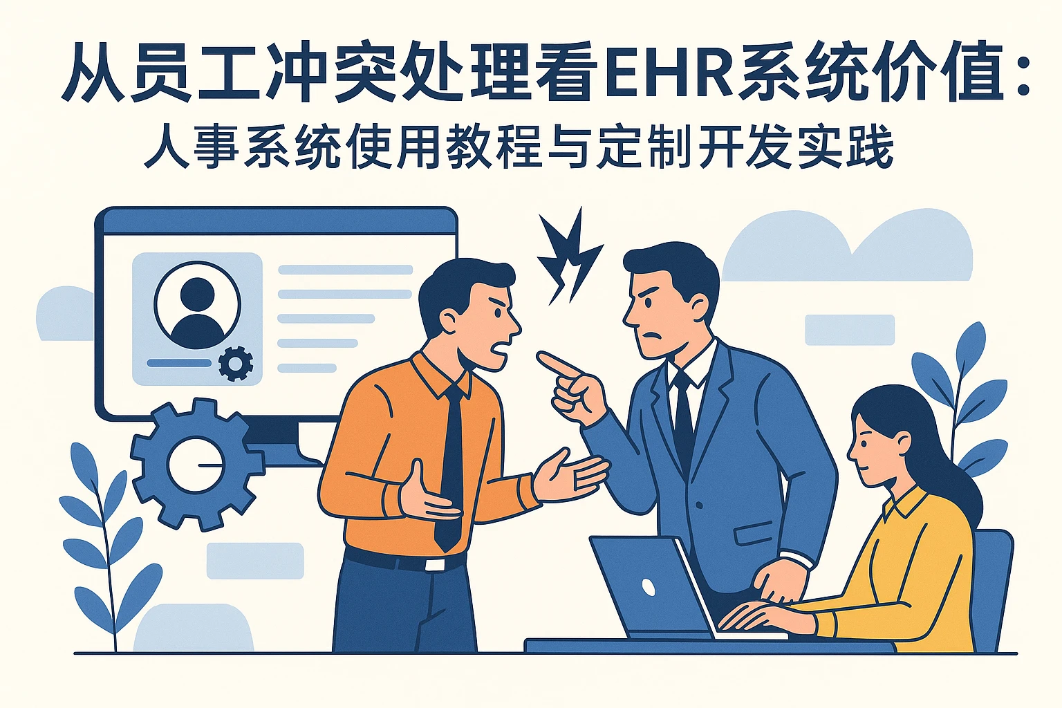 从员工冲突处理看EHR系统价值：人事系统使用教程与定制开发实践