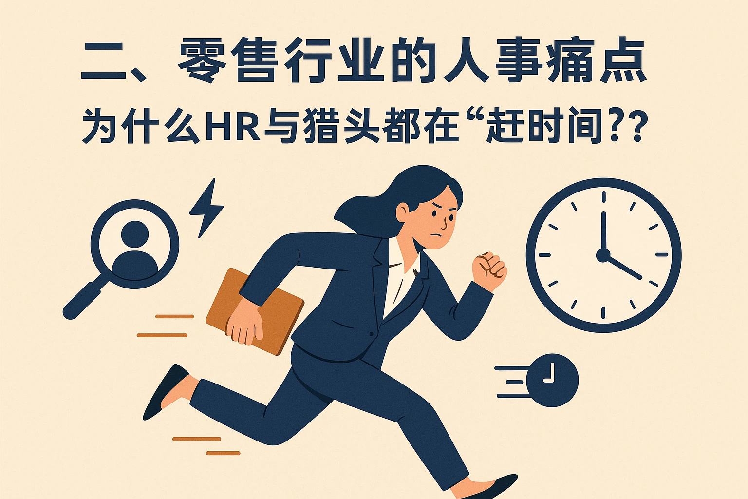 二、零售行业的人事痛点:为什么HR与猎头都在“赶时间”?